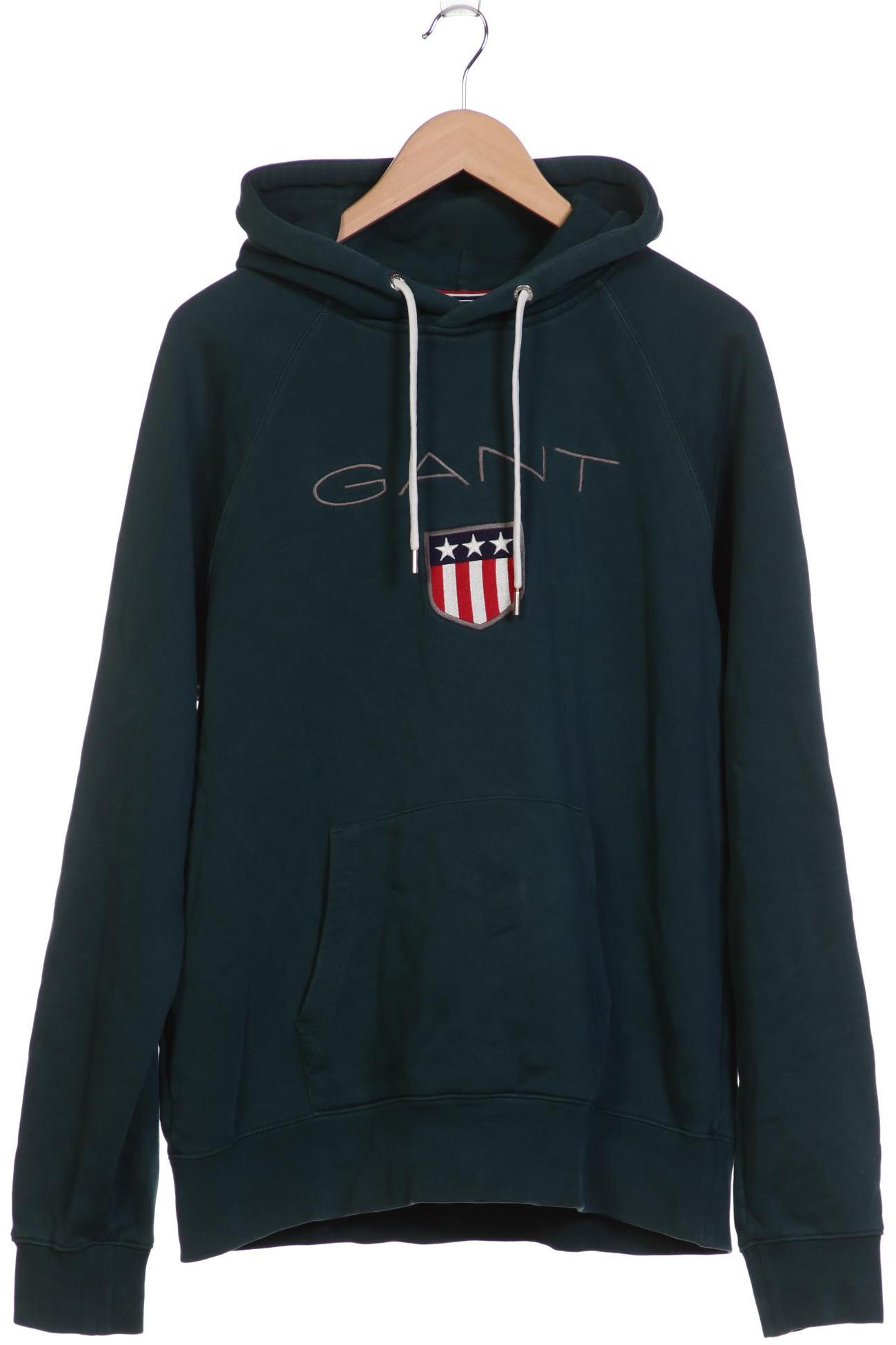 

Gant Herren Kapuzenpullover, türkis, Gr. 56
