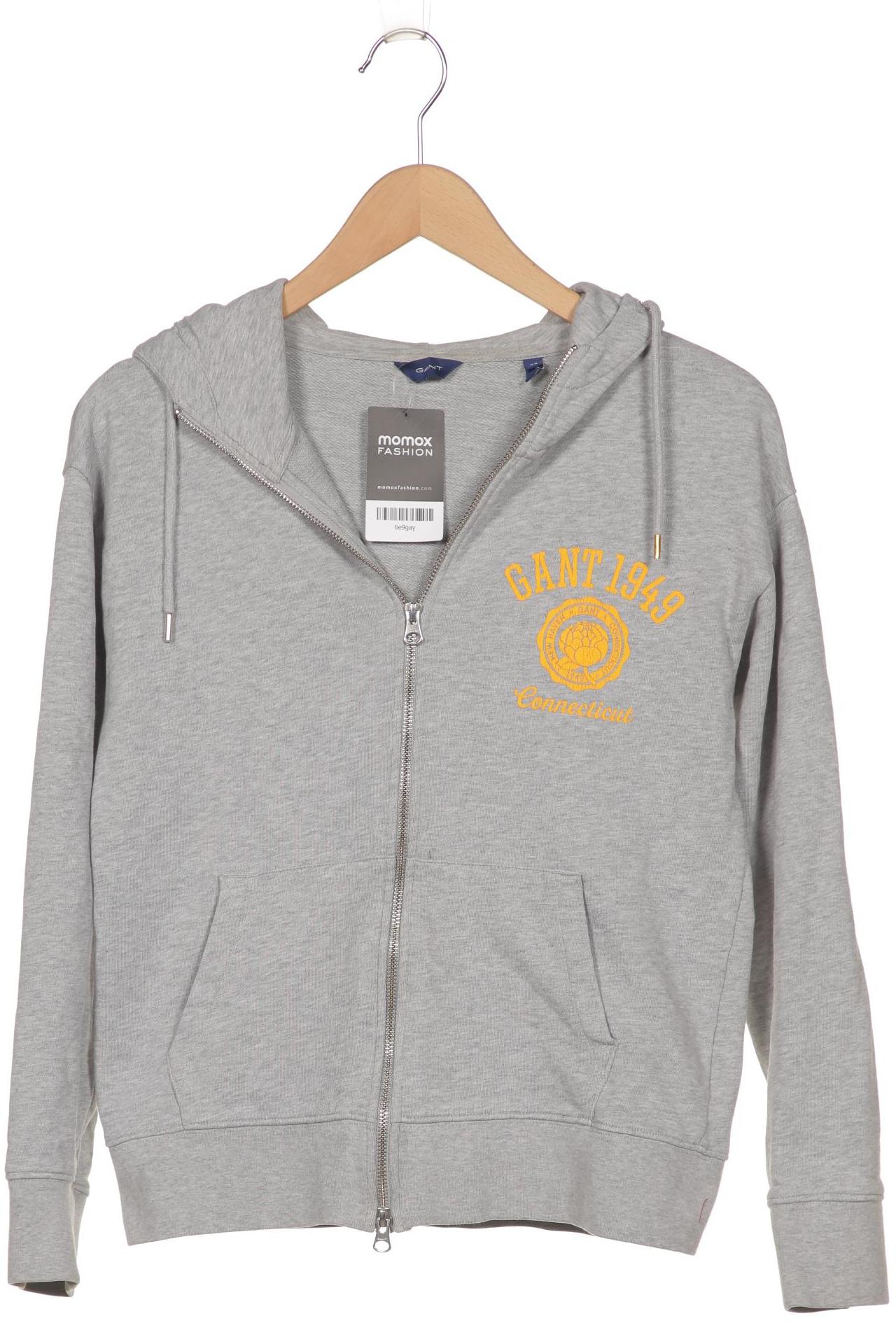 

Gant Herren Kapuzenpullover, grau, Gr. 44