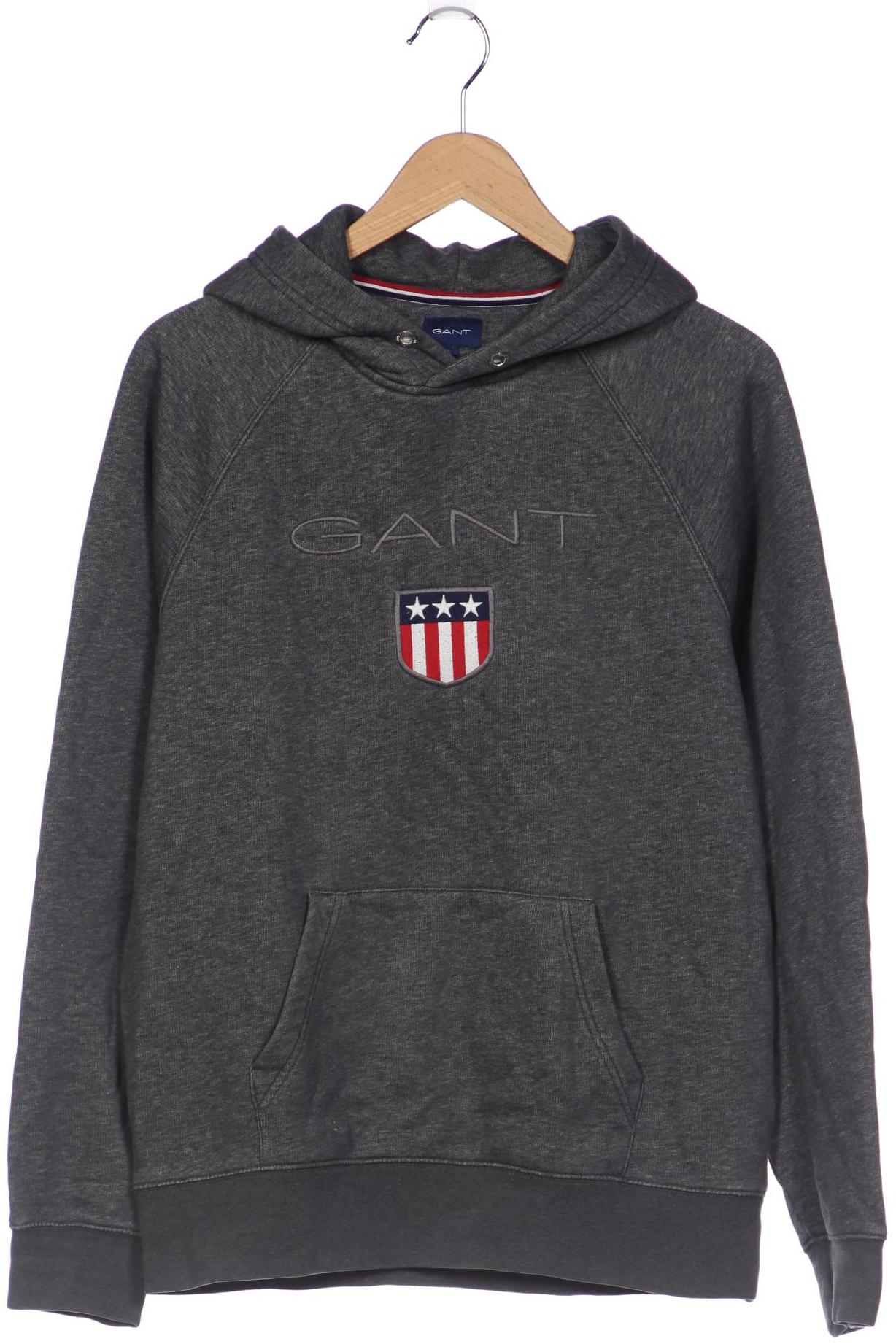 

GANT Herren Kapuzenpullover, grau