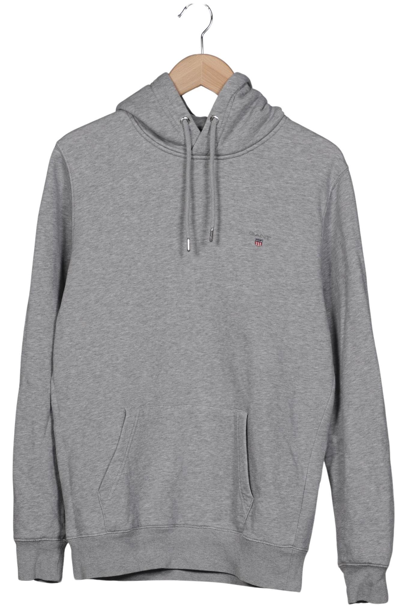 

Gant Herren Kapuzenpullover, grau, Gr. 48