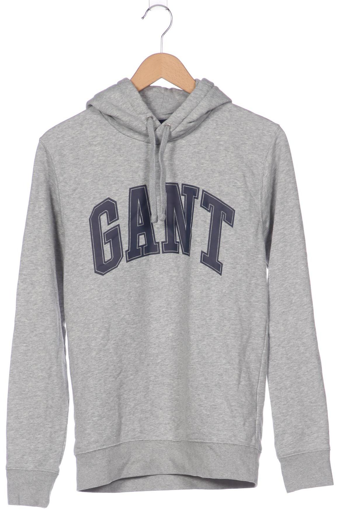 

Gant Herren Kapuzenpullover, grau, Gr. 48