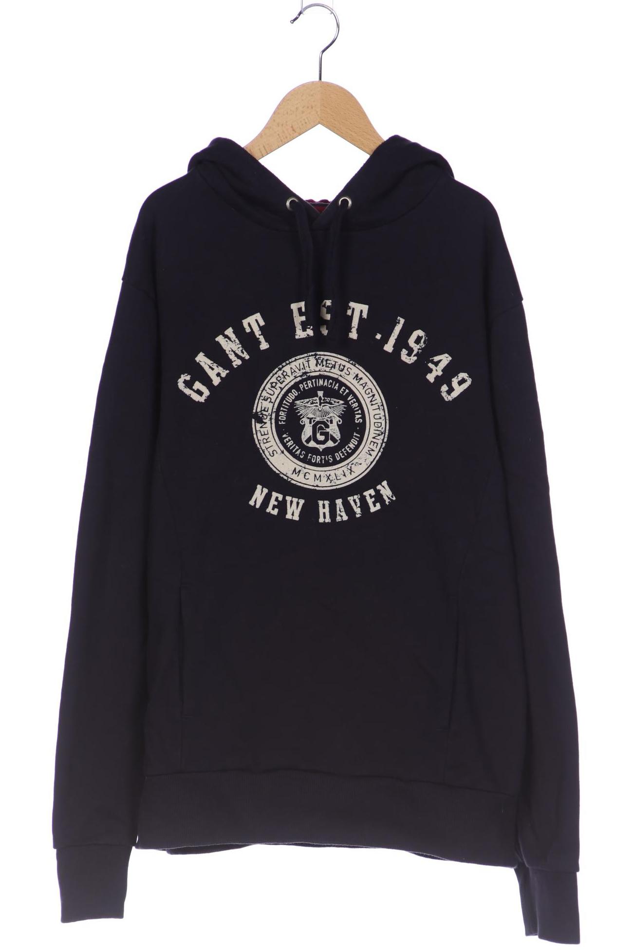 

Gant Herren Kapuzenpullover, marineblau, Gr. 54