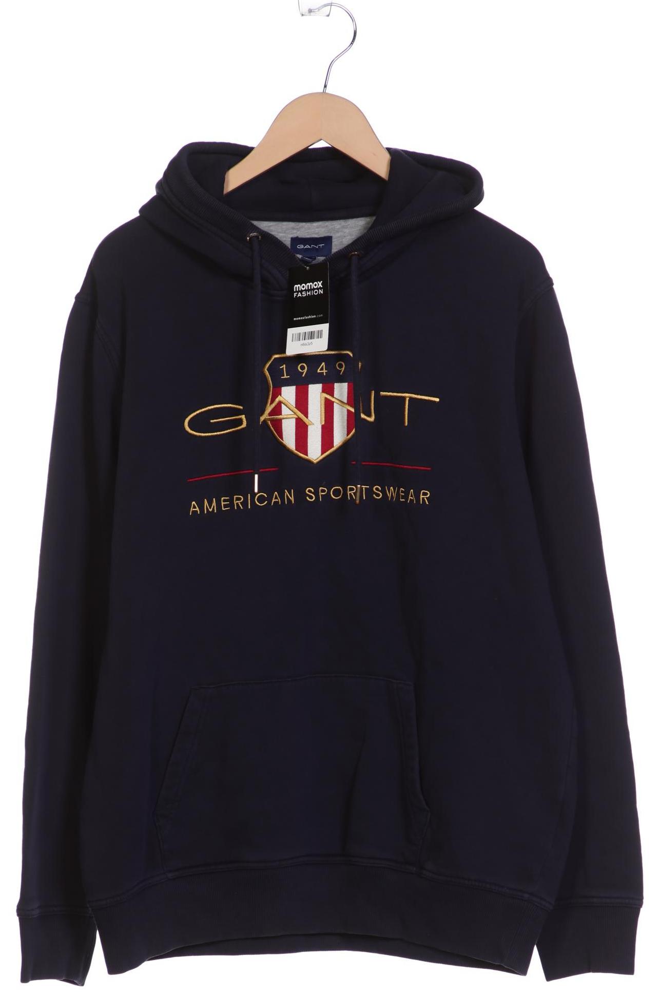 

GANT Herren Kapuzenpullover, marineblau