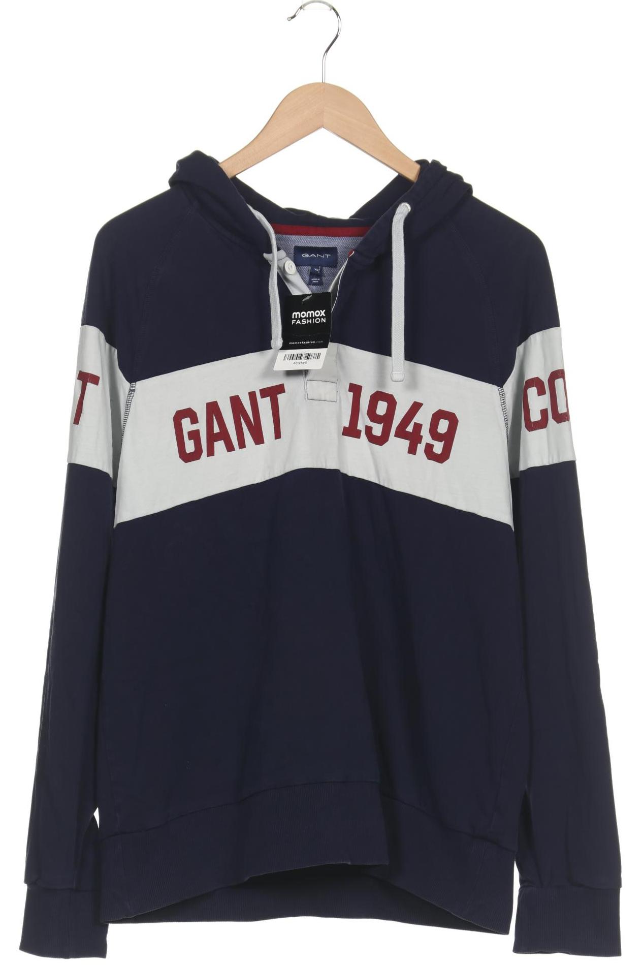 

Gant Herren Kapuzenpullover, marineblau, Gr. 54