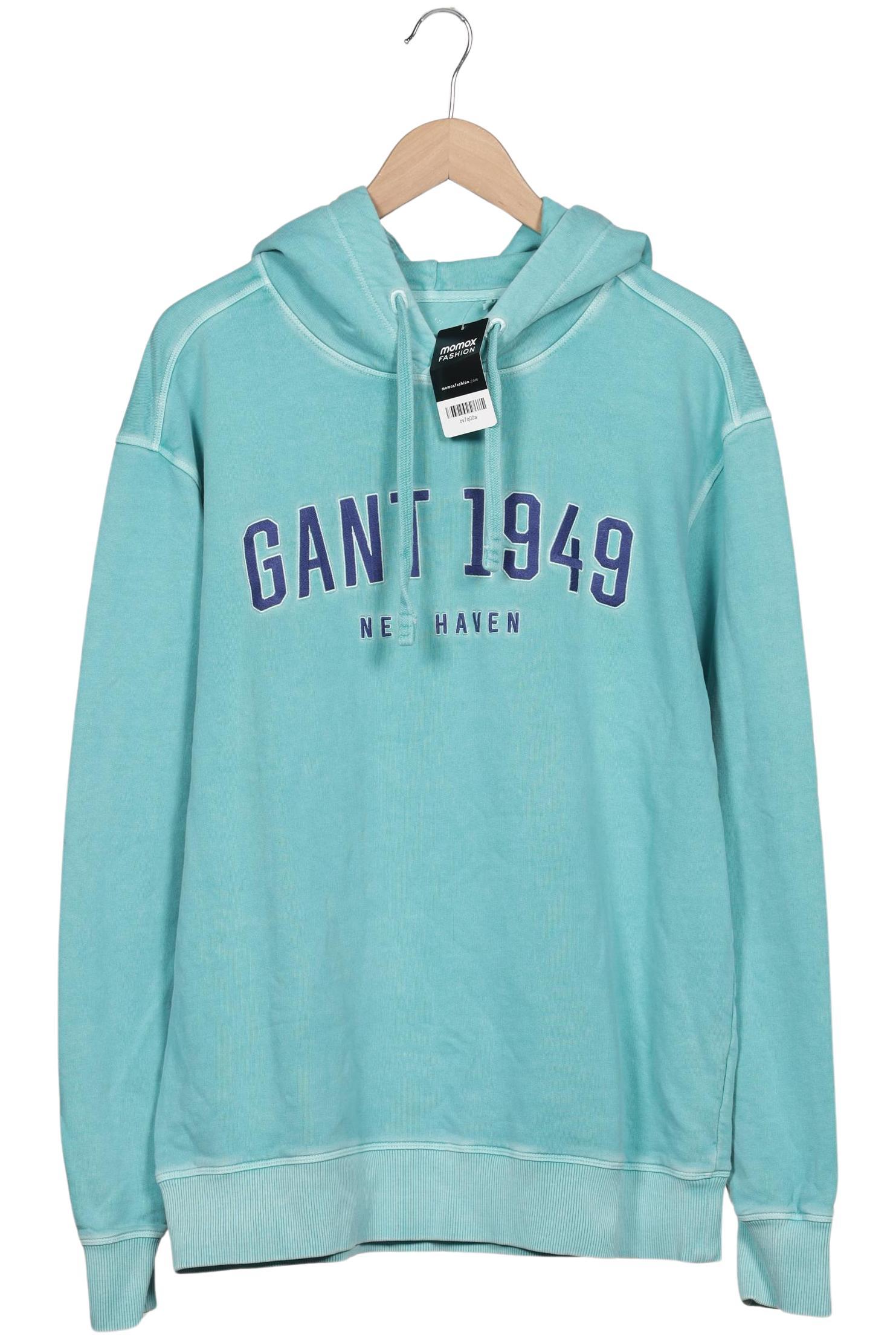 

Gant Herren Kapuzenpullover, türkis, Gr. 54