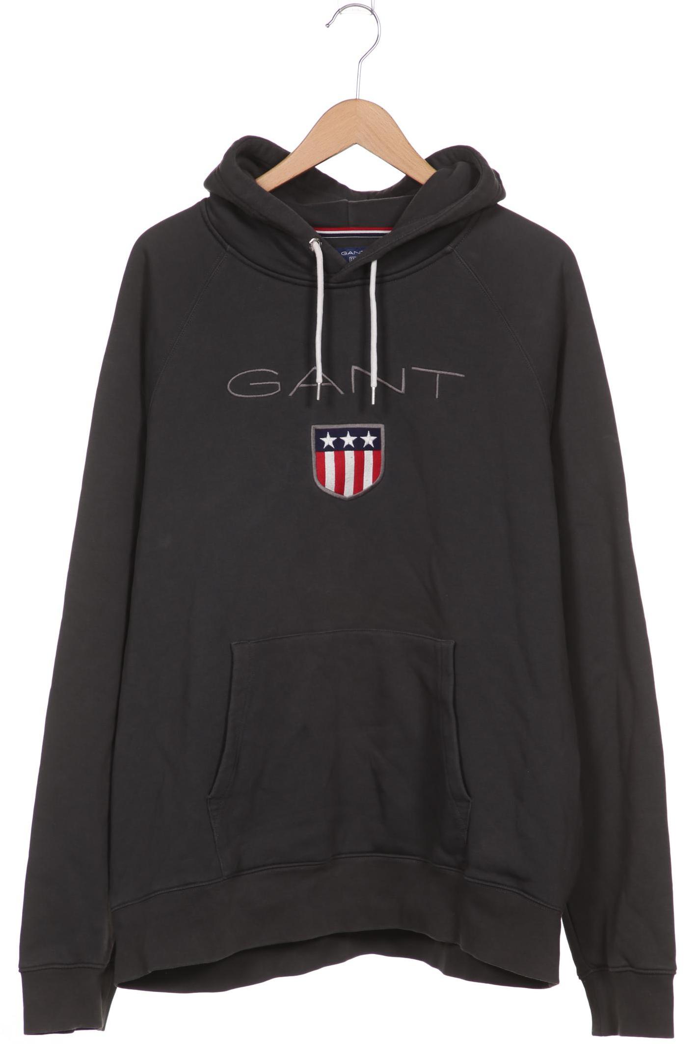 

Gant Herren Kapuzenpullover, grau, Gr. 60