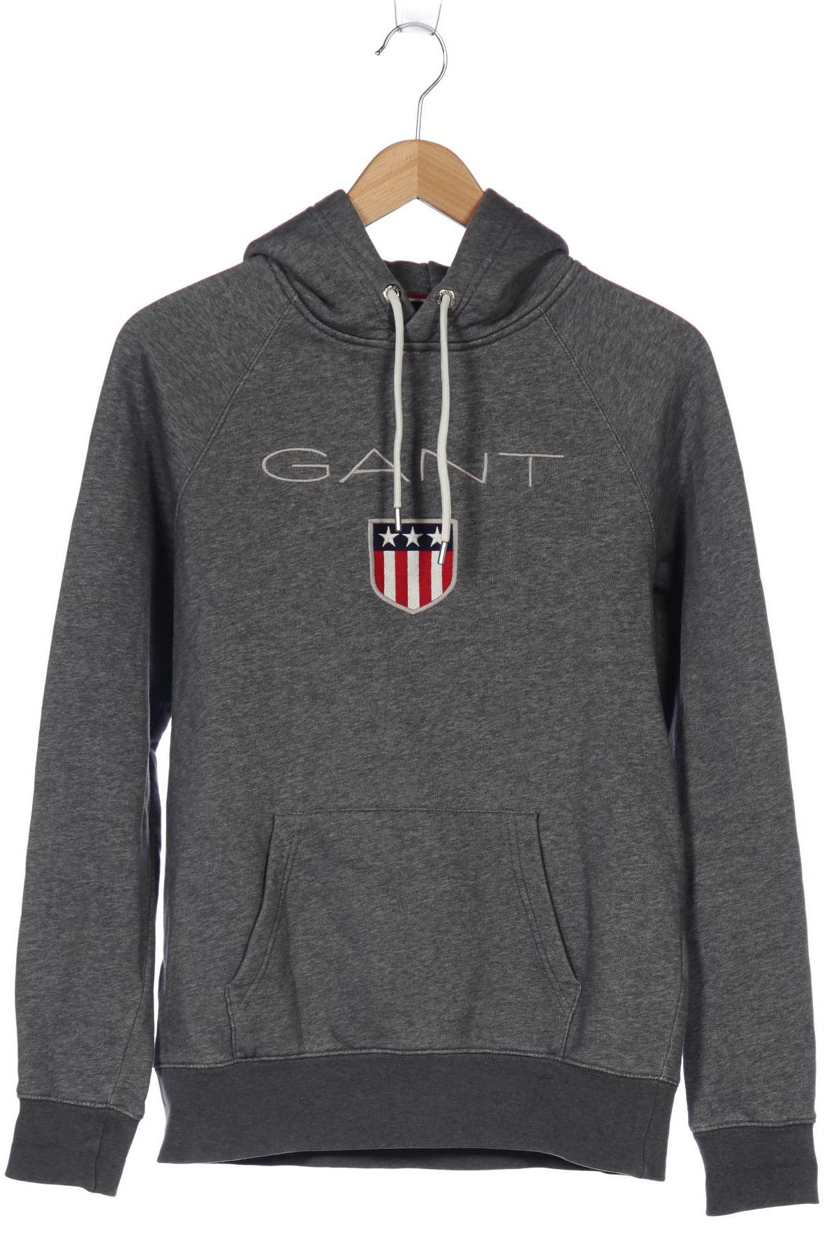 

Gant Herren Kapuzenpullover, grau, Gr. 48