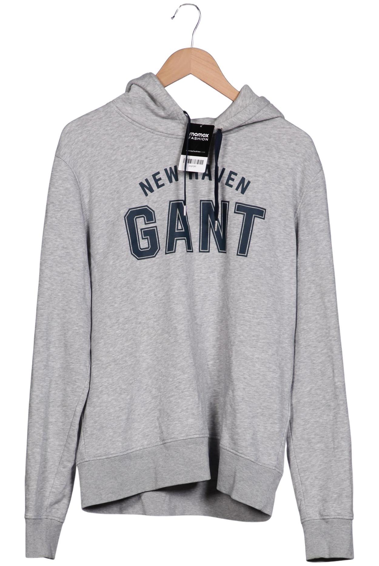 

Gant Herren Kapuzenpullover, grau, Gr. 52