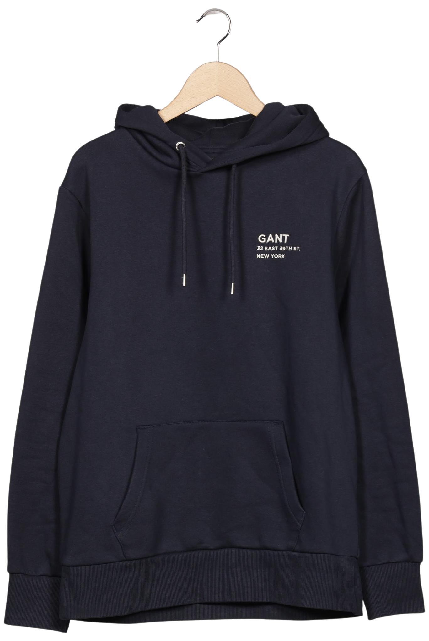 

Gant Herren Kapuzenpullover, marineblau, Gr. 48