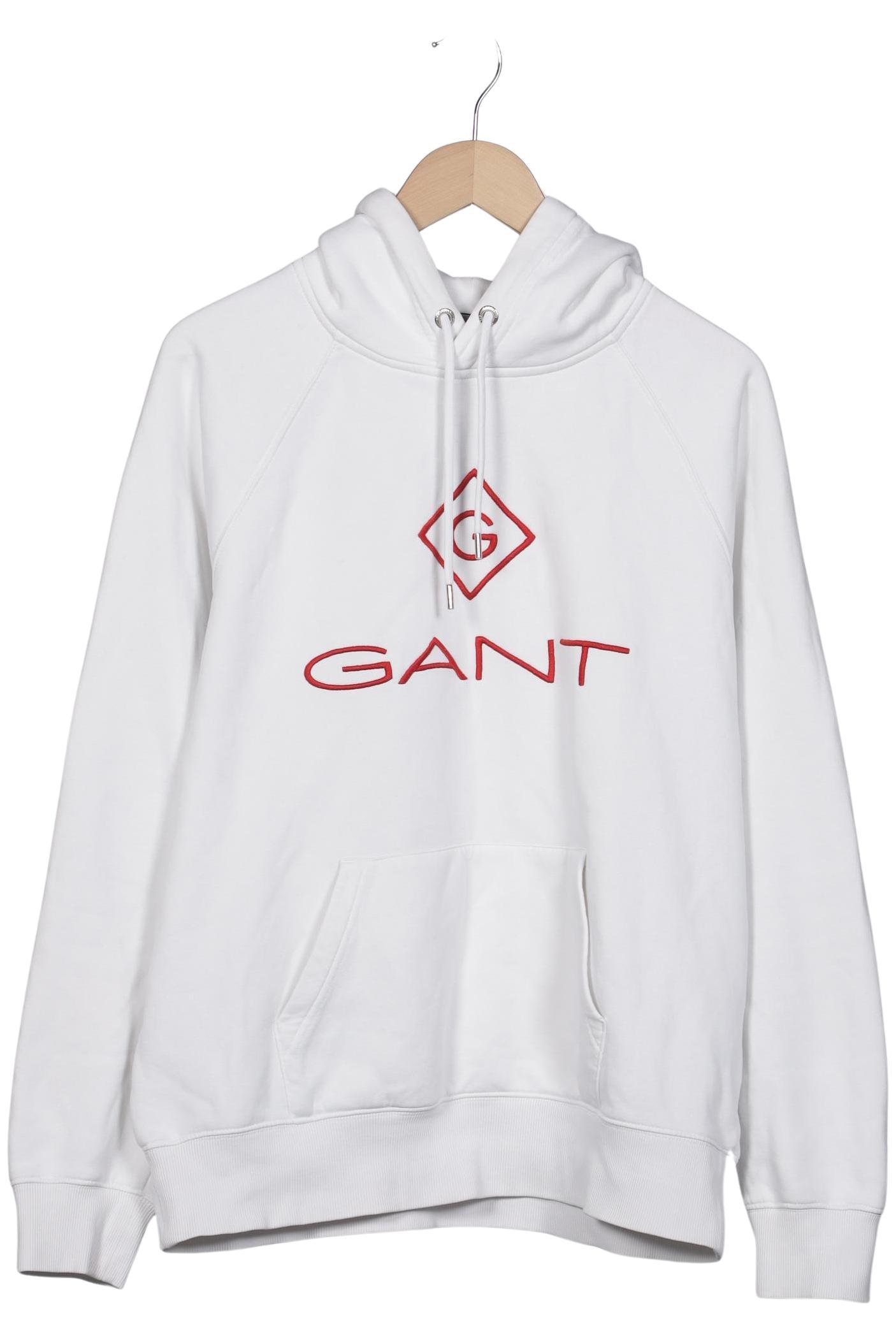 

Gant Herren Kapuzenpullover, weiß, Gr. 54