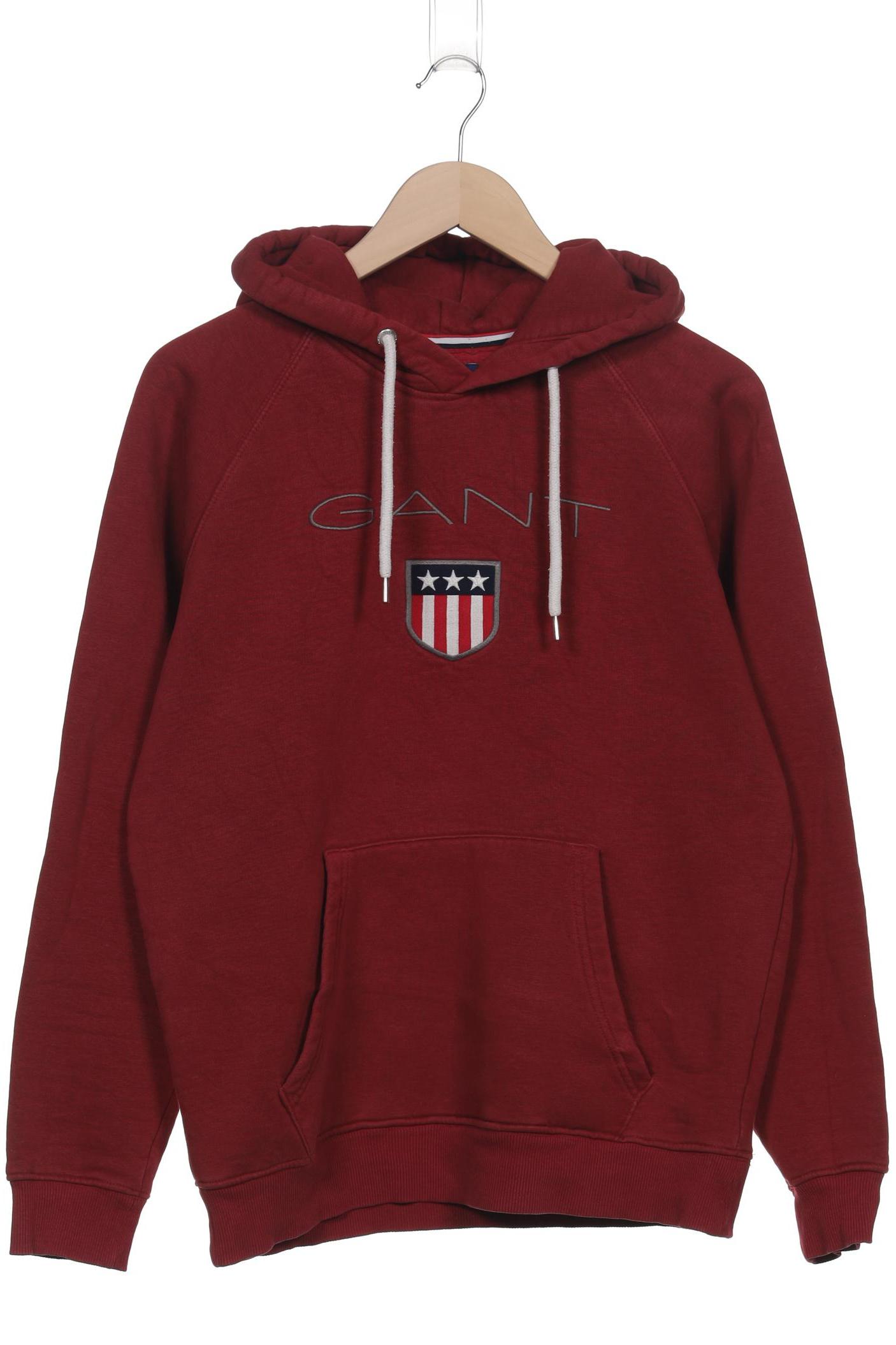 

Gant Herren Kapuzenpullover, rot, Gr. 46