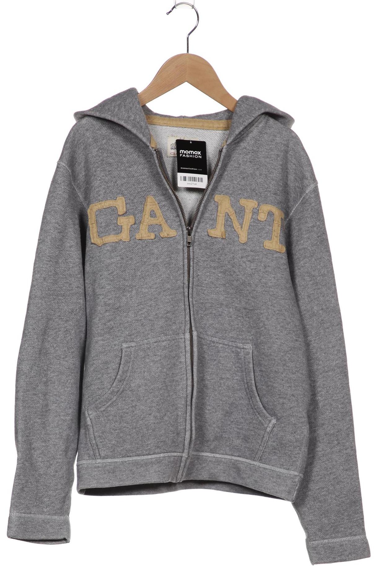 

Gant Herren Kapuzenpullover, grau, Gr. 46