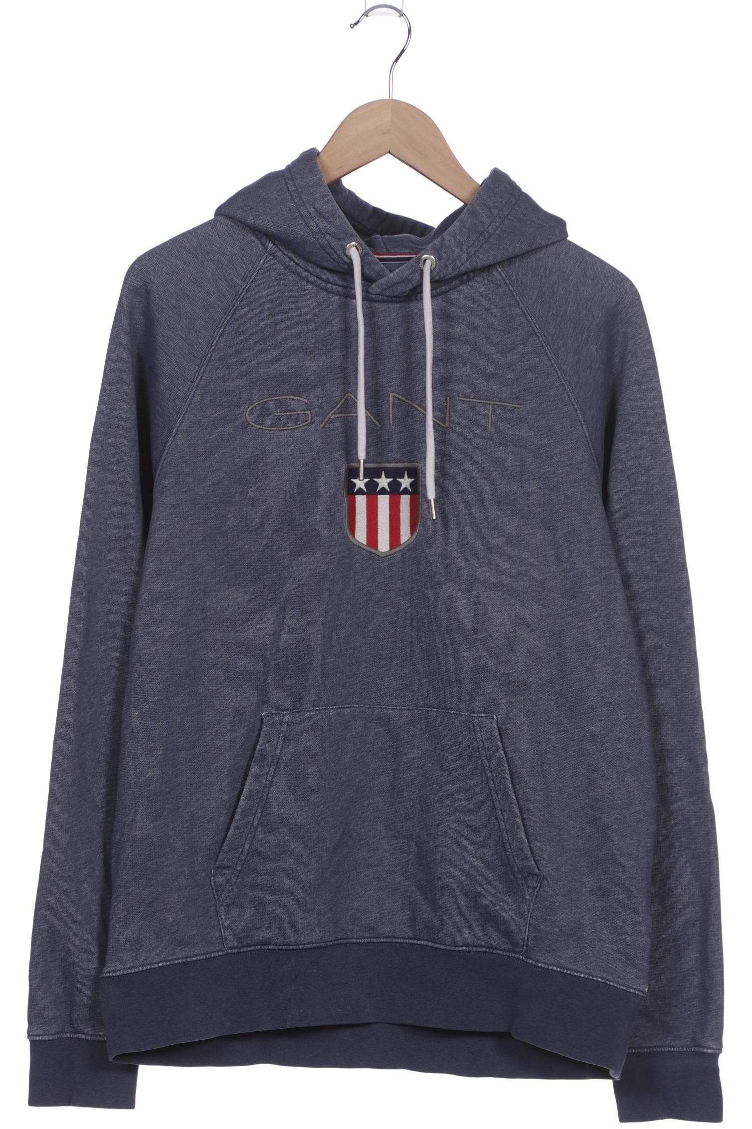

Gant Herren Kapuzenpullover, blau, Gr. 54
