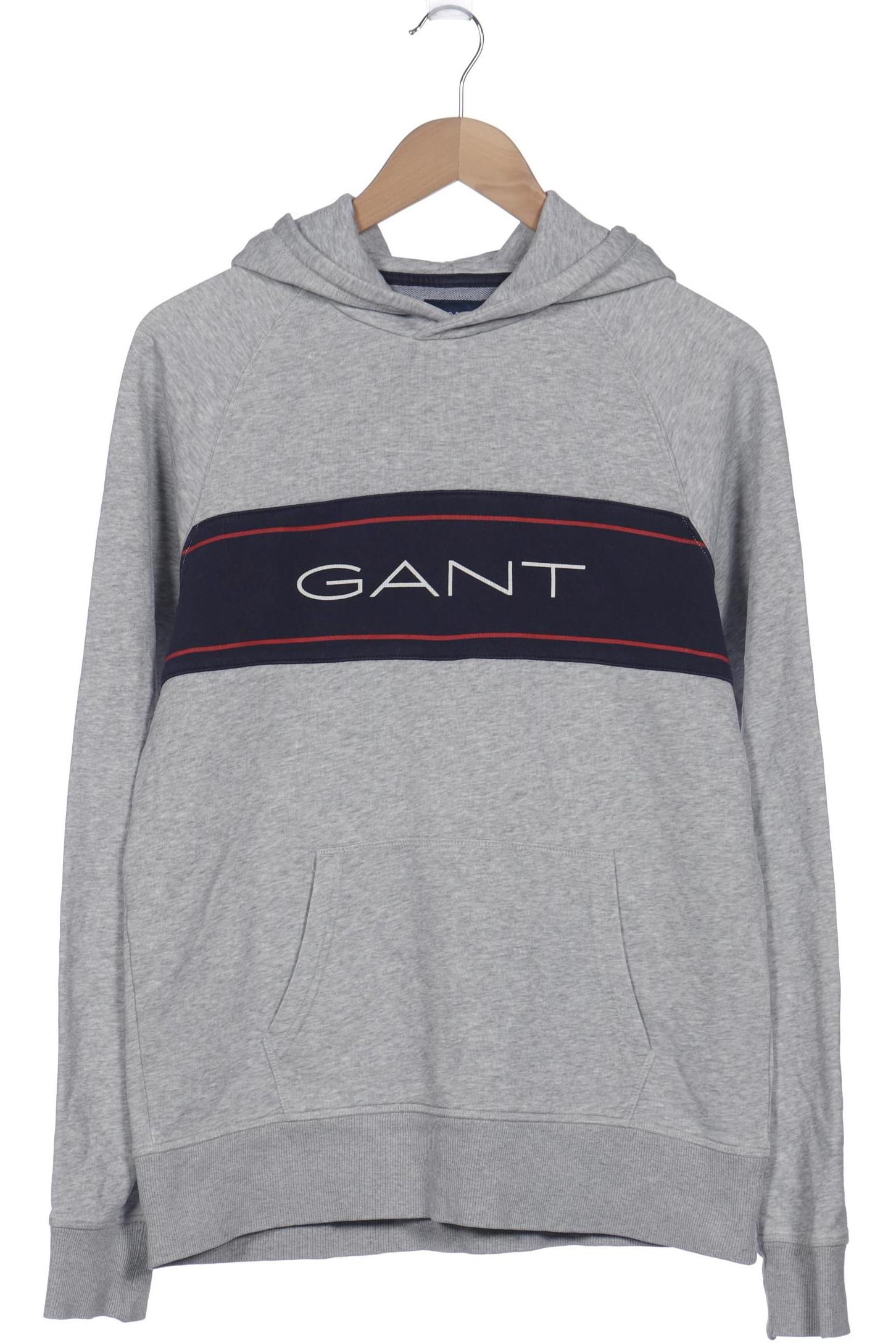 

GANT Herren Kapuzenpullover, grau