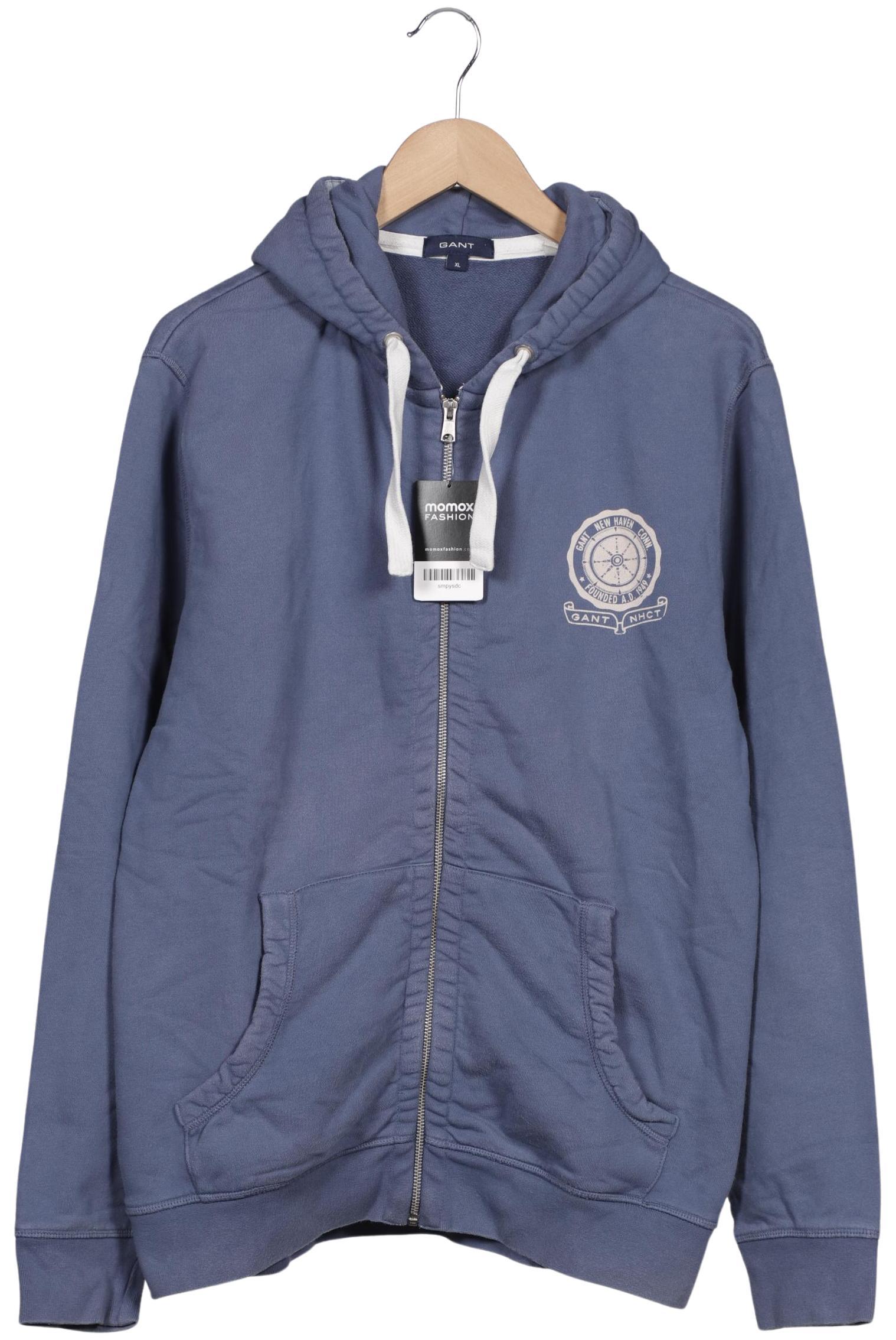 

Gant Herren Kapuzenpullover, blau, Gr. 54