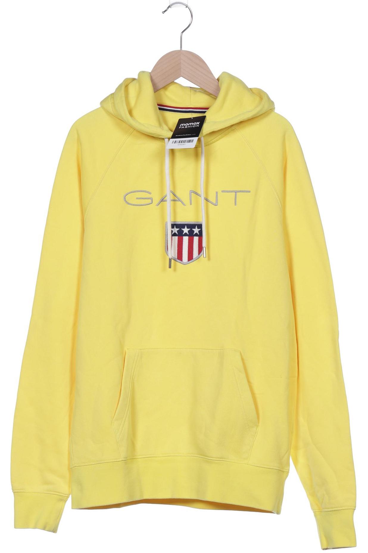 

Gant Herren Kapuzenpullover, gelb, Gr. 48