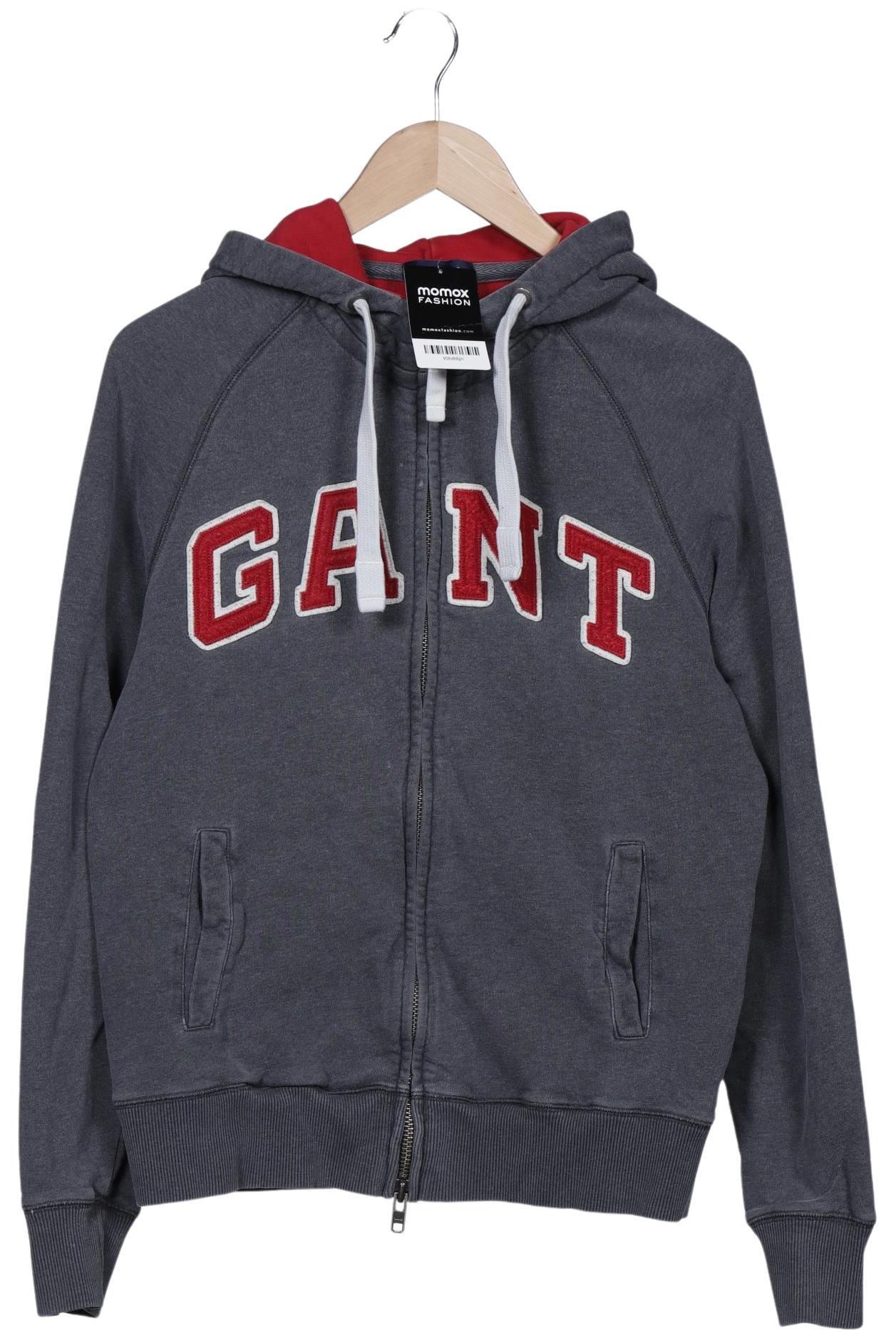 

Gant Herren Kapuzenpullover, grau, Gr. 48