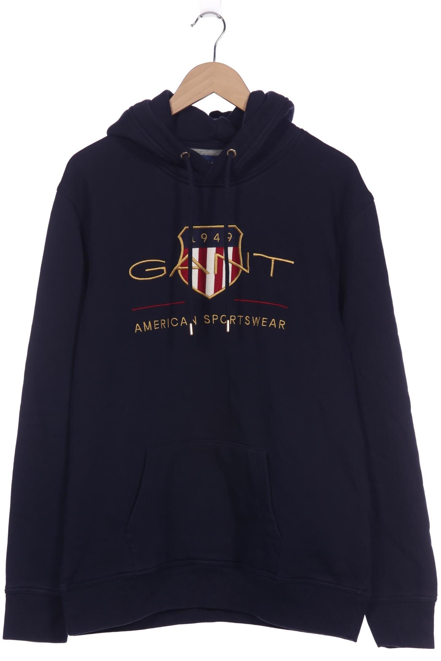 

Gant Herren Kapuzenpullover, marineblau, Gr. 56