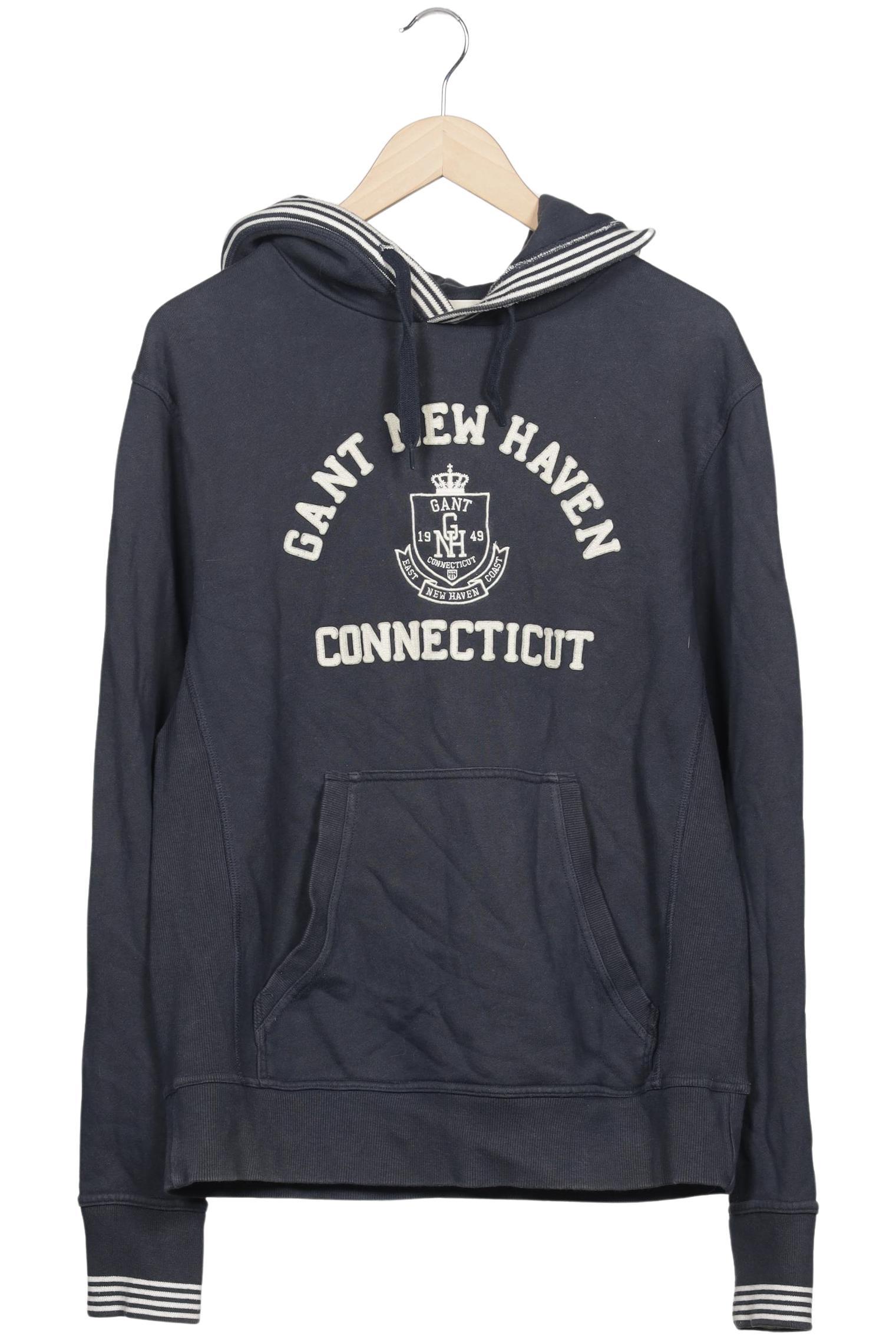

Gant Herren Kapuzenpullover, marineblau, Gr. 52