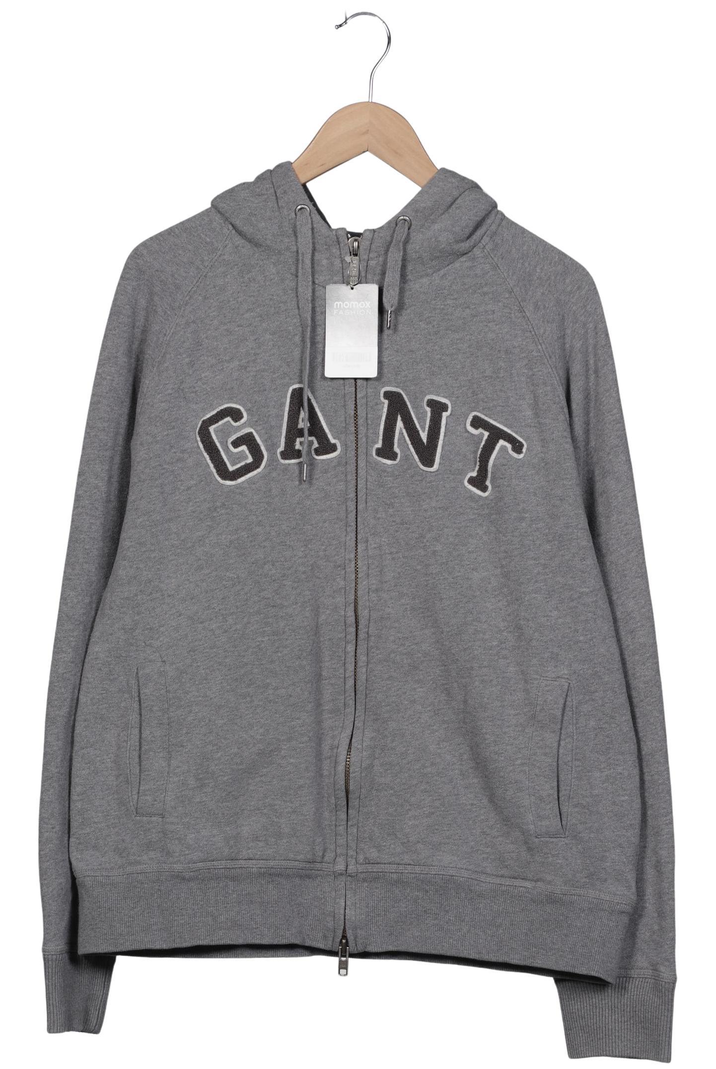 

Gant Herren Kapuzenpullover, grau, Gr. 56