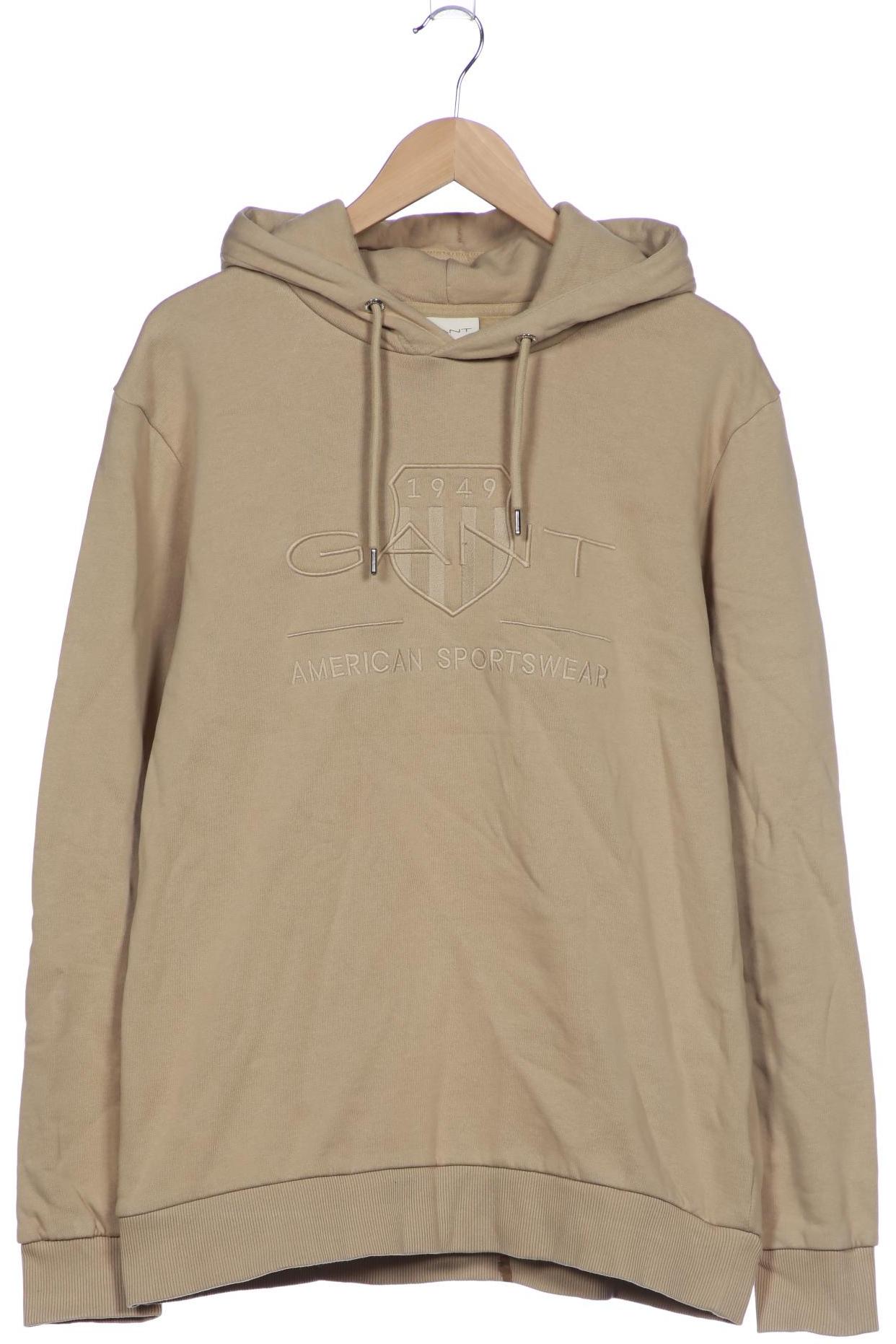 

Gant Herren Kapuzenpullover, beige, Gr. 54