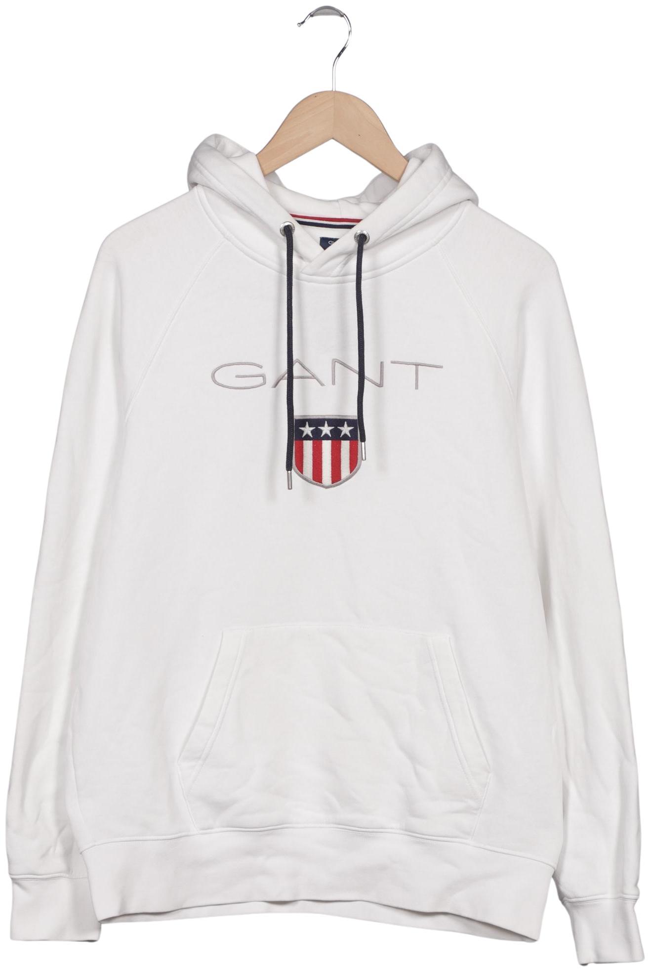 

Gant Herren Kapuzenpullover, weiß, Gr. 52