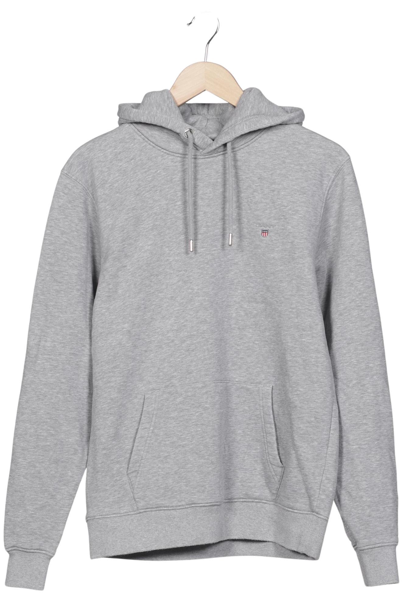 

Gant Herren Kapuzenpullover, grau, Gr. 52