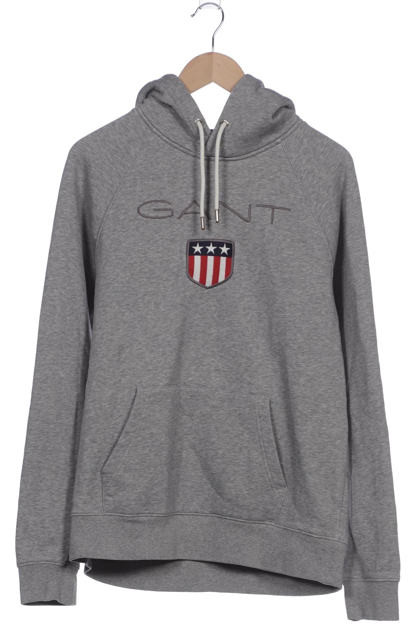 

Gant Herren Kapuzenpullover, grau, Gr. 54