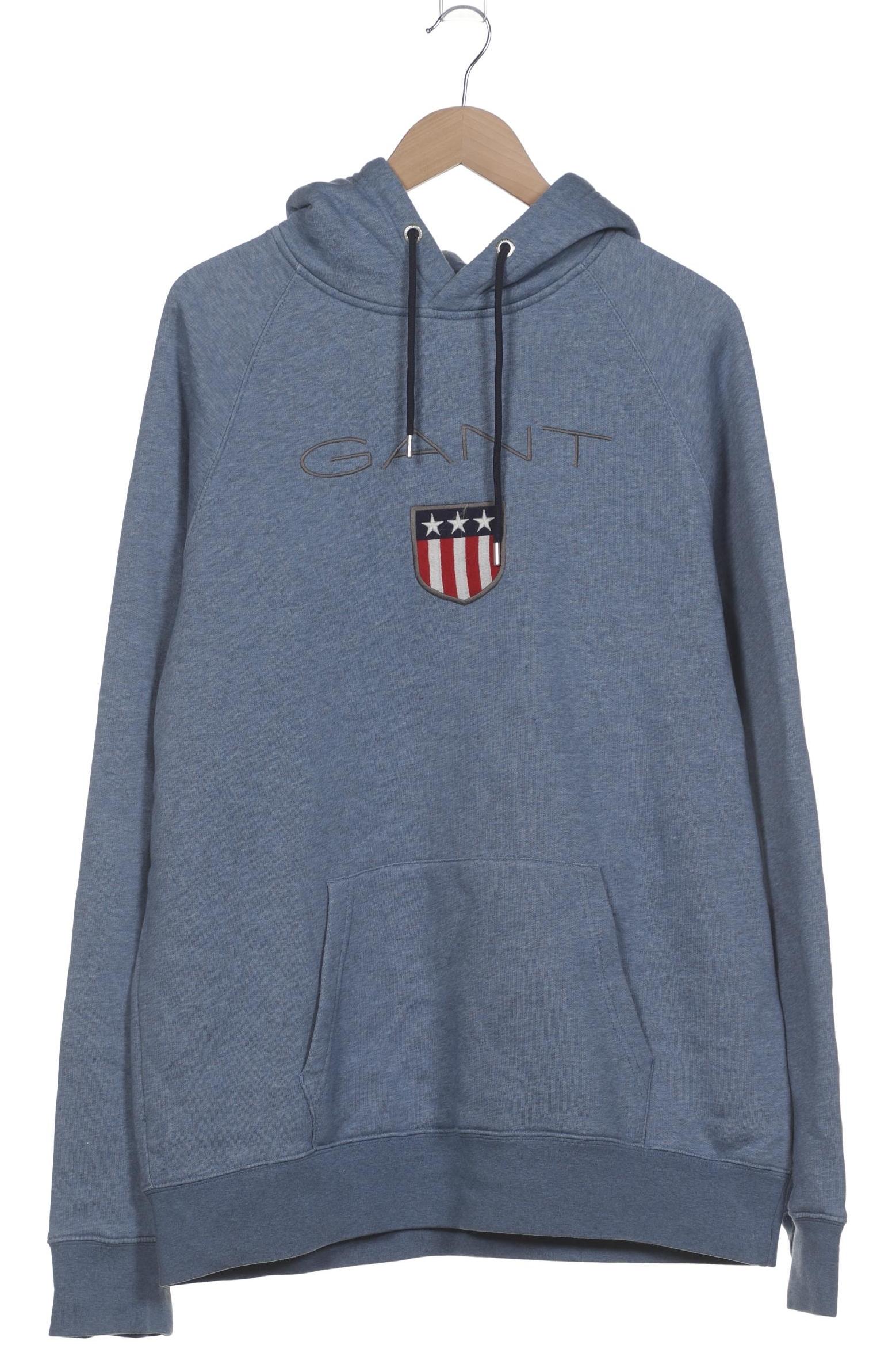

Gant Herren Kapuzenpullover, blau, Gr. 58