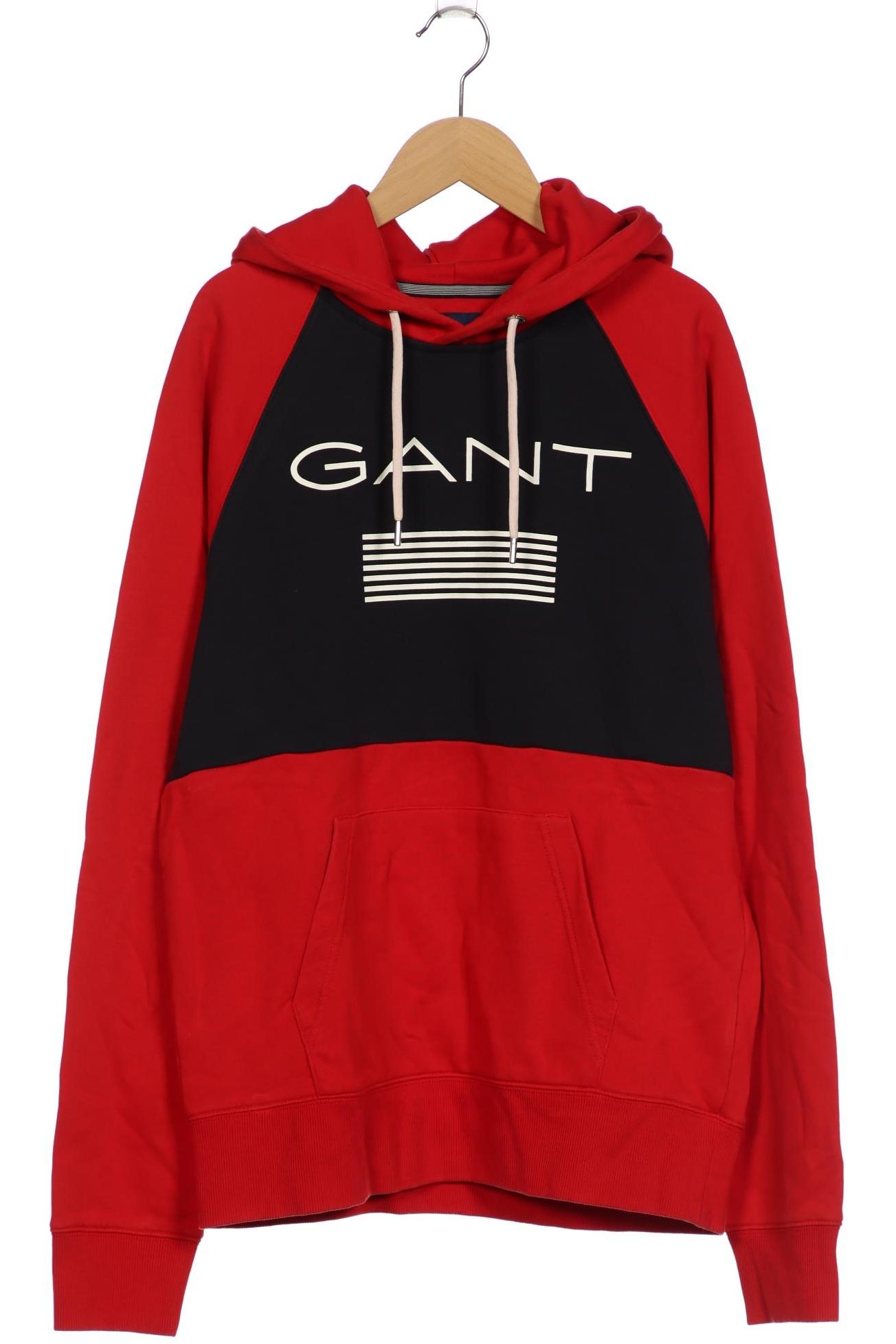 

Gant Herren Kapuzenpullover, rot, Gr. 52