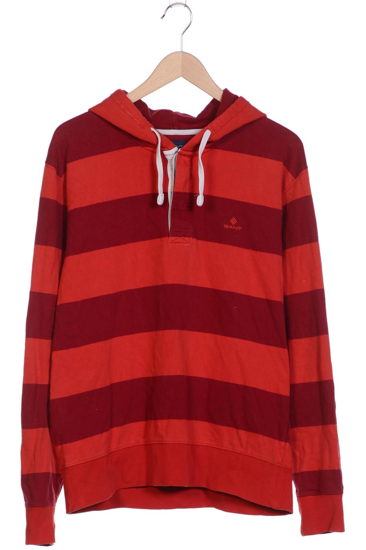 

Gant Herren Kapuzenpullover, rot, Gr. 54