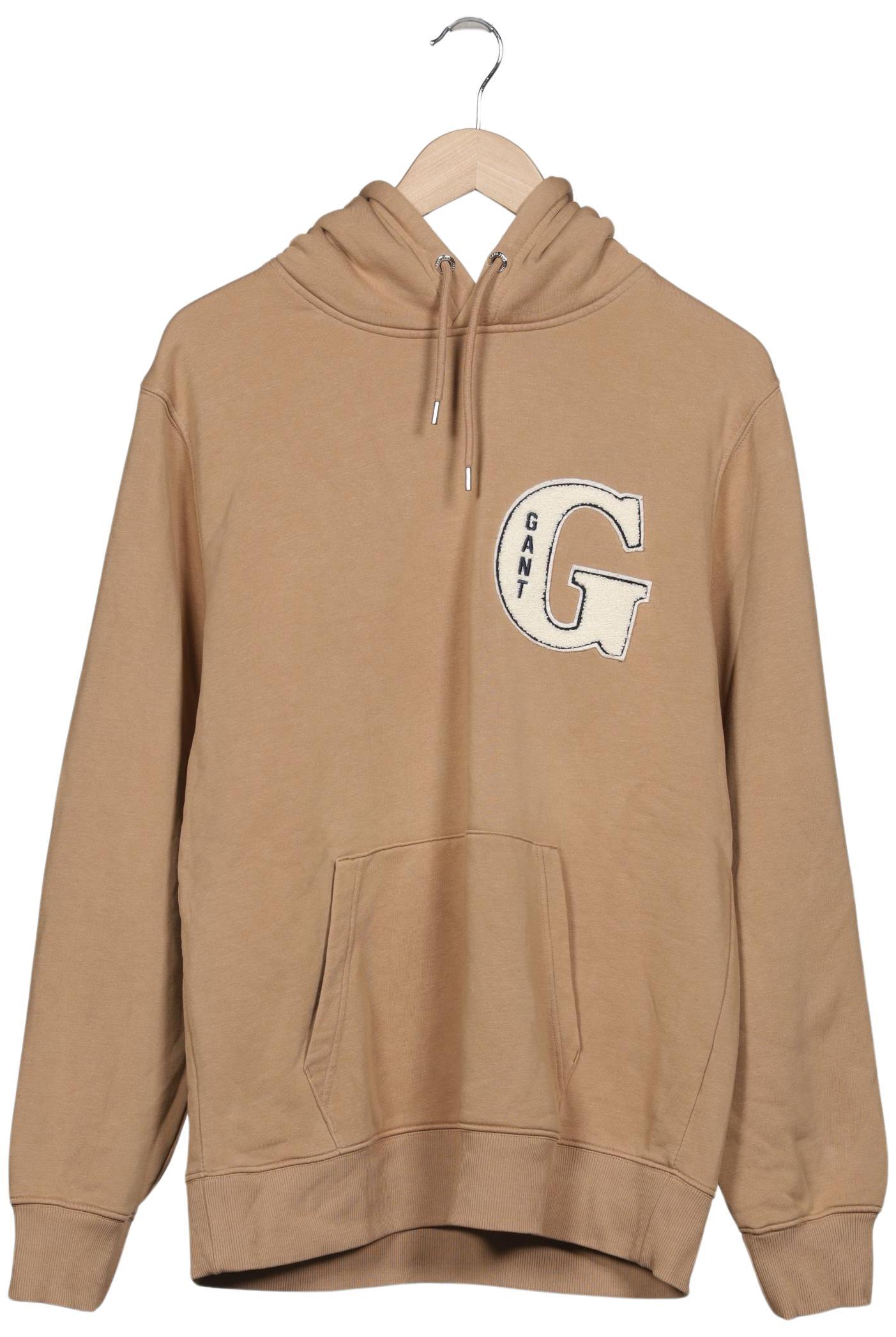 

Gant Herren Kapuzenpullover, beige, Gr. 52