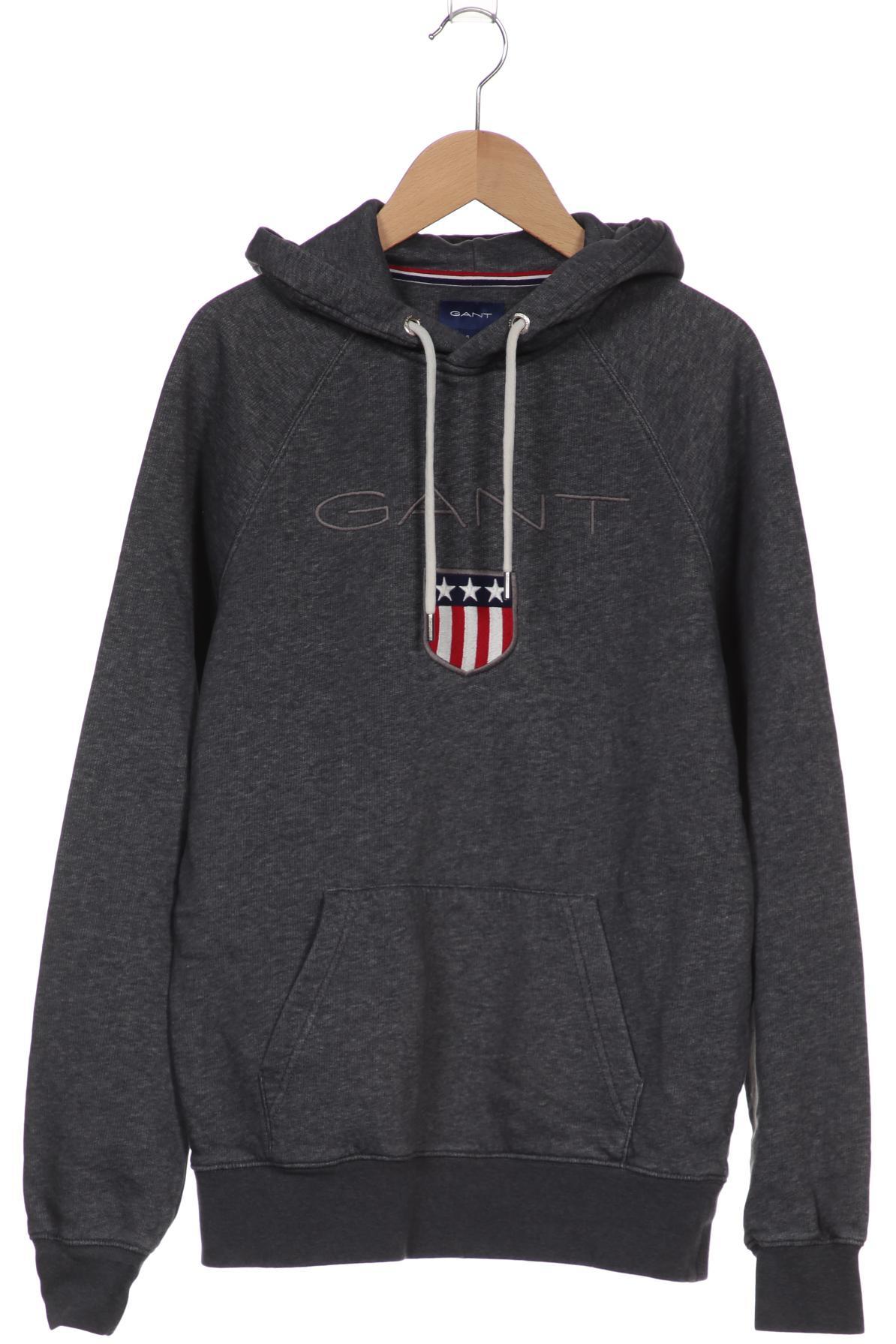 

GANT Herren Kapuzenpullover, grau