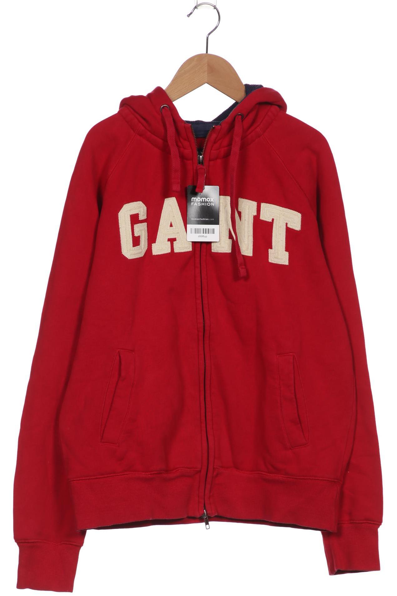 

Gant Herren Kapuzenpullover, rot, Gr. 48