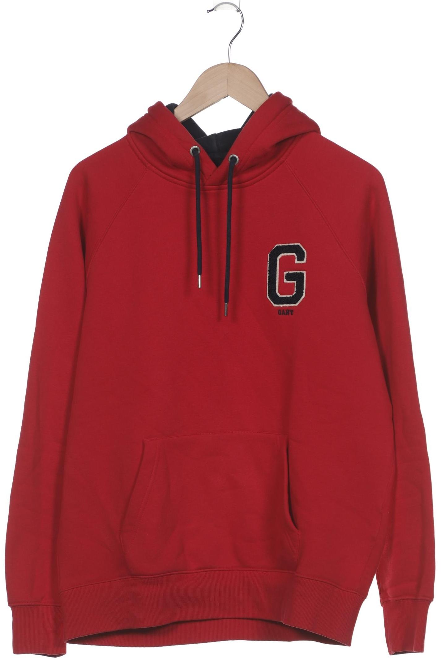 

Gant Herren Kapuzenpullover, rot, Gr. 52