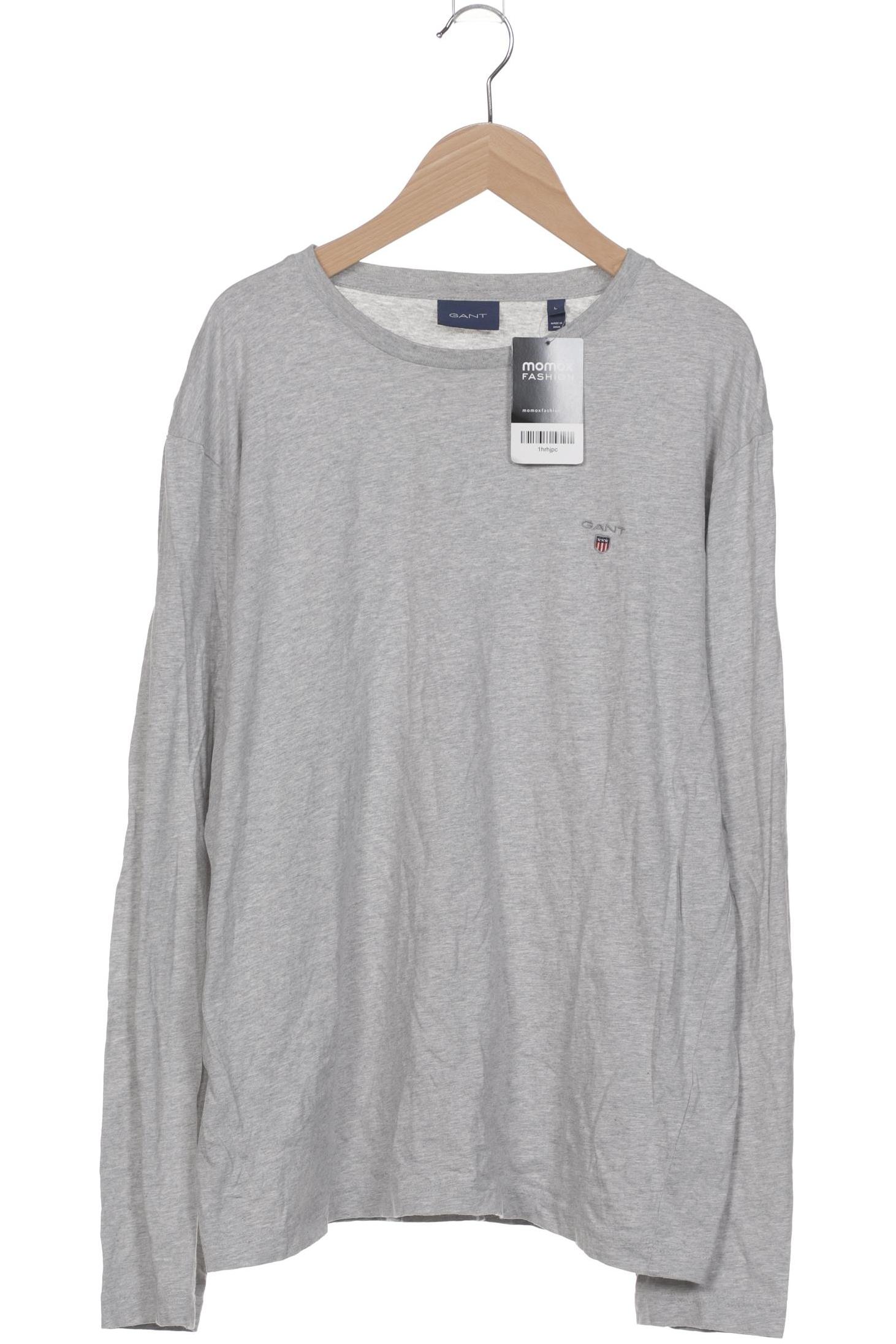 

Gant Herren Langarmshirt, grau, Gr. 52