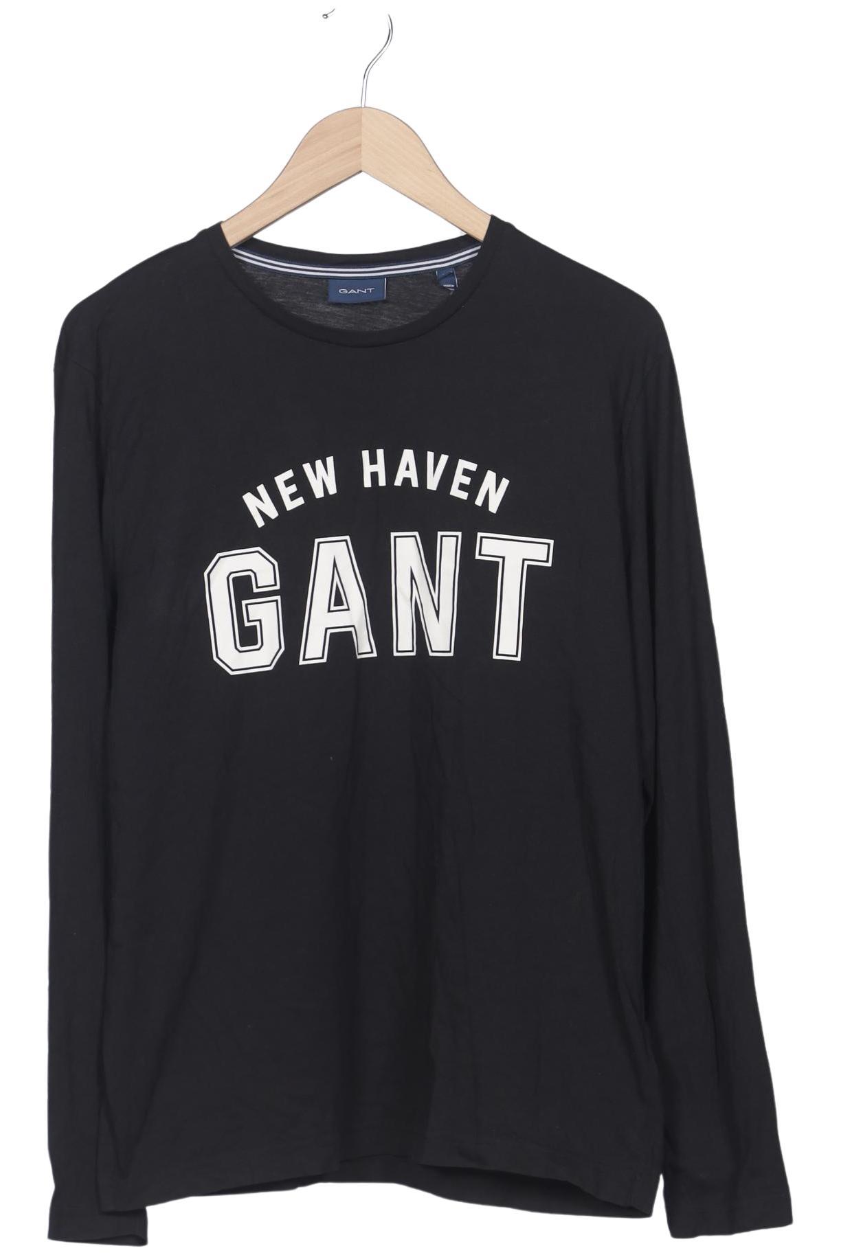 

Gant Herren Langarmshirt, schwarz, Gr. 48