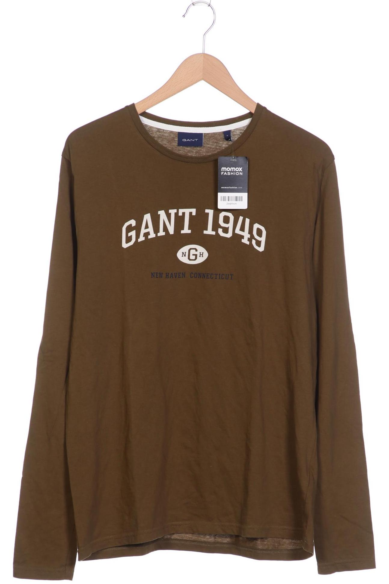 

Gant Herren Langarmshirt, grün, Gr. 52