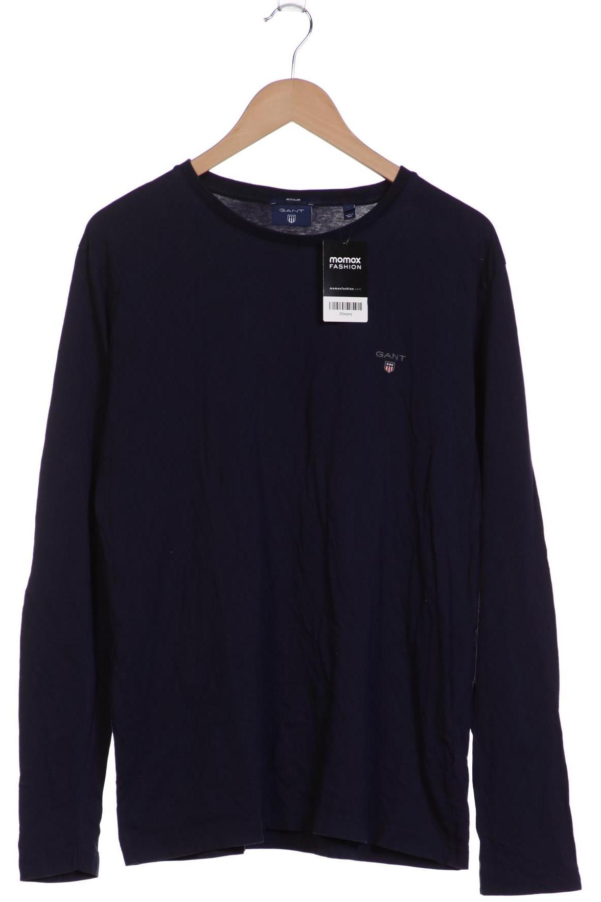 

Gant Herren Langarmshirt, marineblau, Gr. 52