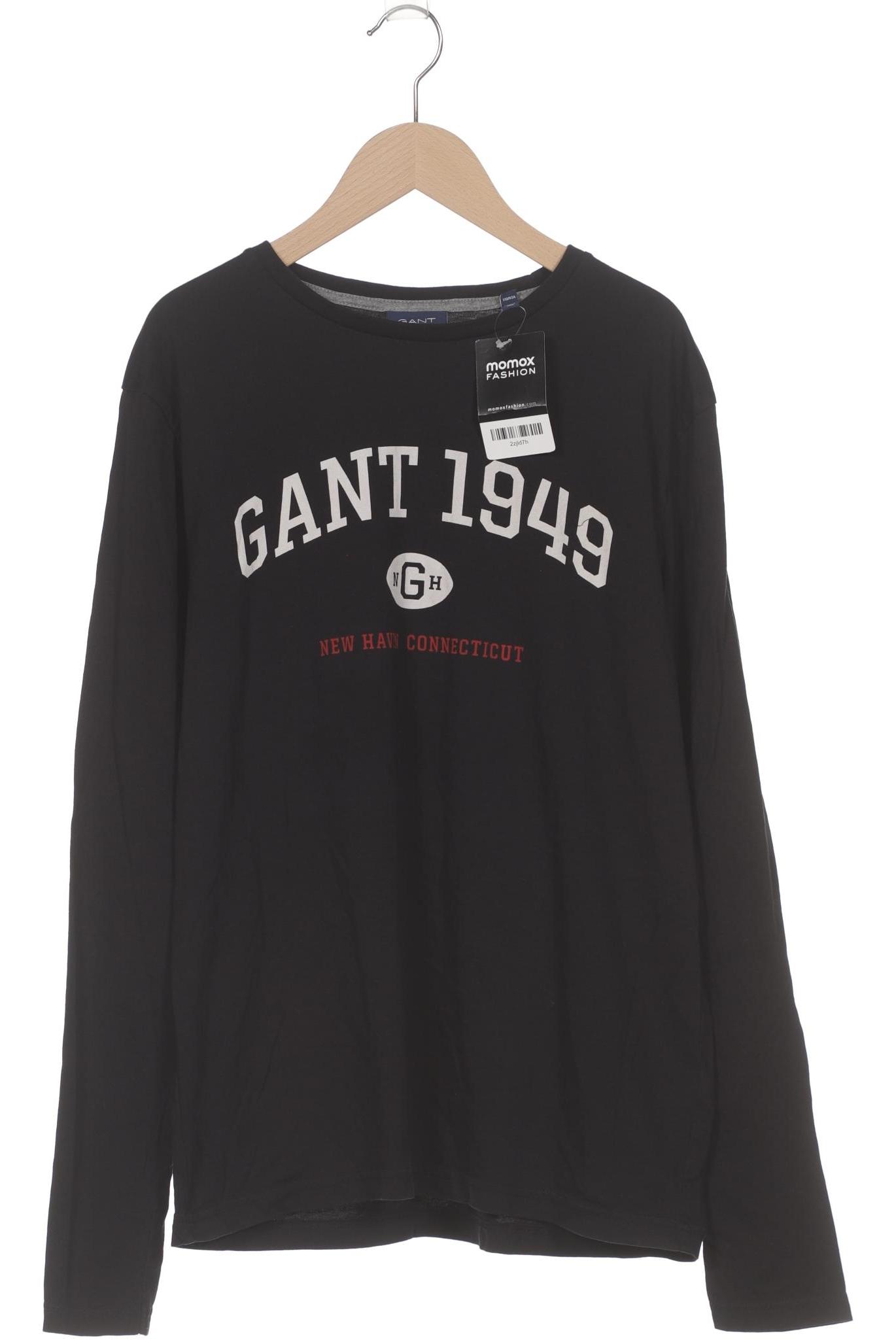 

Gant Herren Langarmshirt, schwarz, Gr. 48