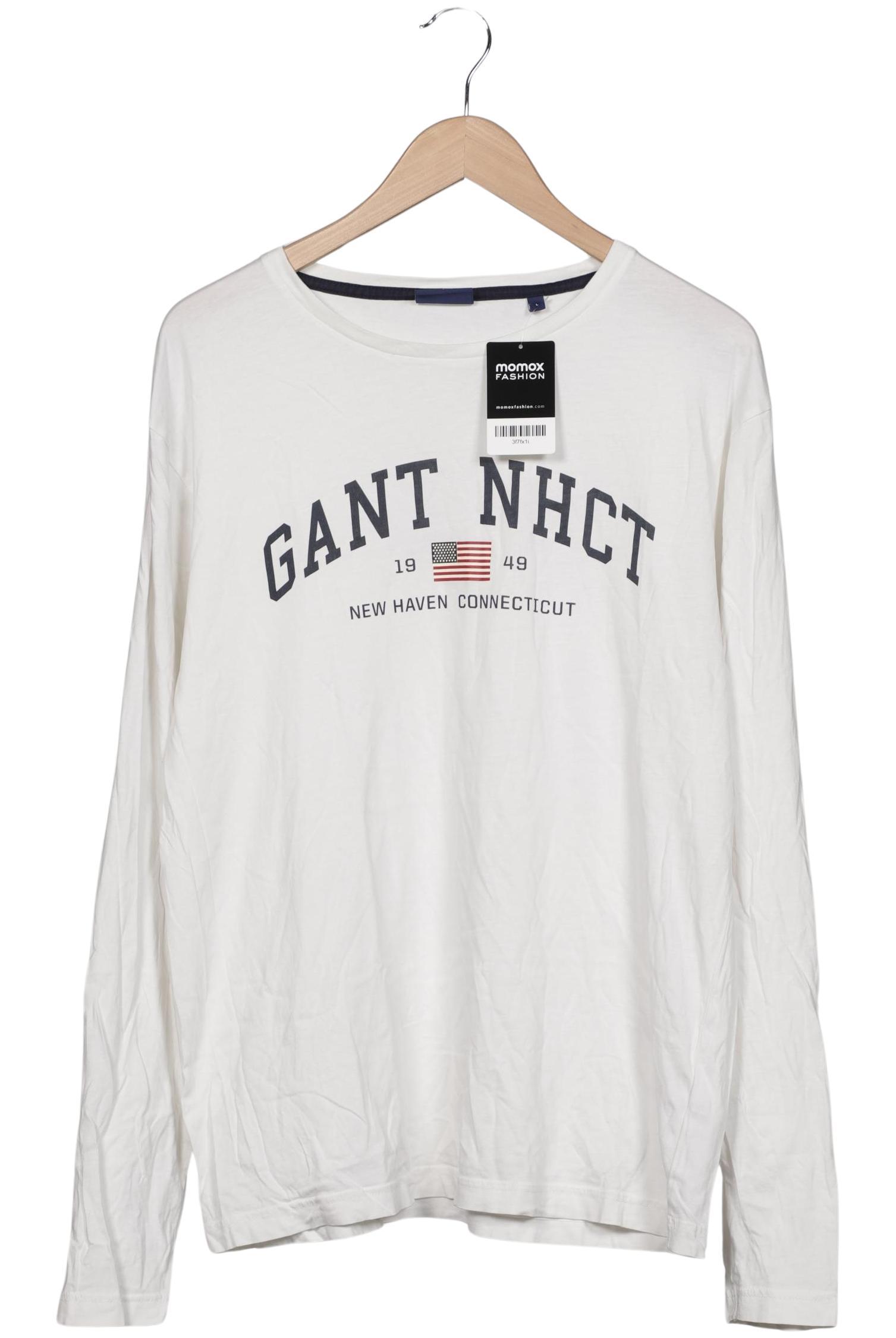 

Gant Herren Langarmshirt, weiß, Gr. 52