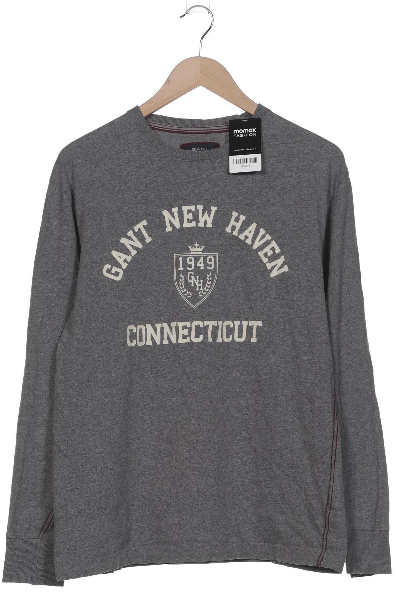 

Gant Herren Langarmshirt, grau, Gr. 54