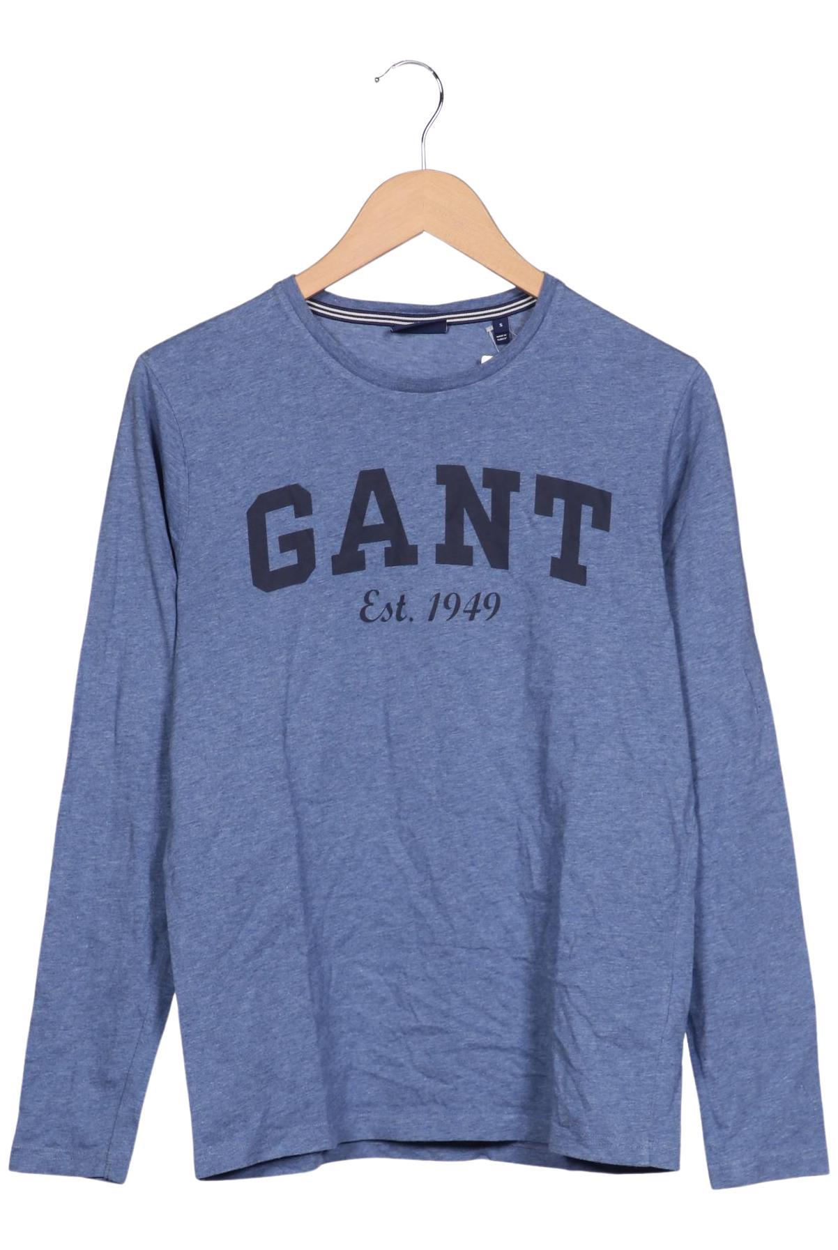 

Gant Herren Langarmshirt, blau, Gr. 46