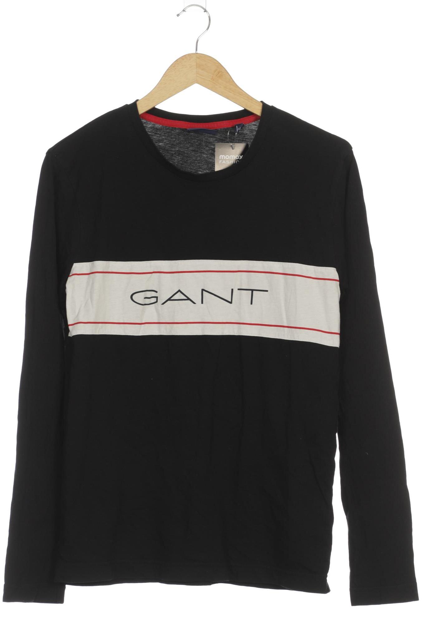 

Gant Herren Langarmshirt, schwarz, Gr.