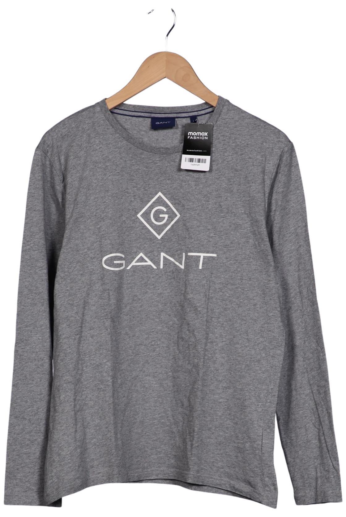 

Gant Herren Langarmshirt, grau, Gr. 52