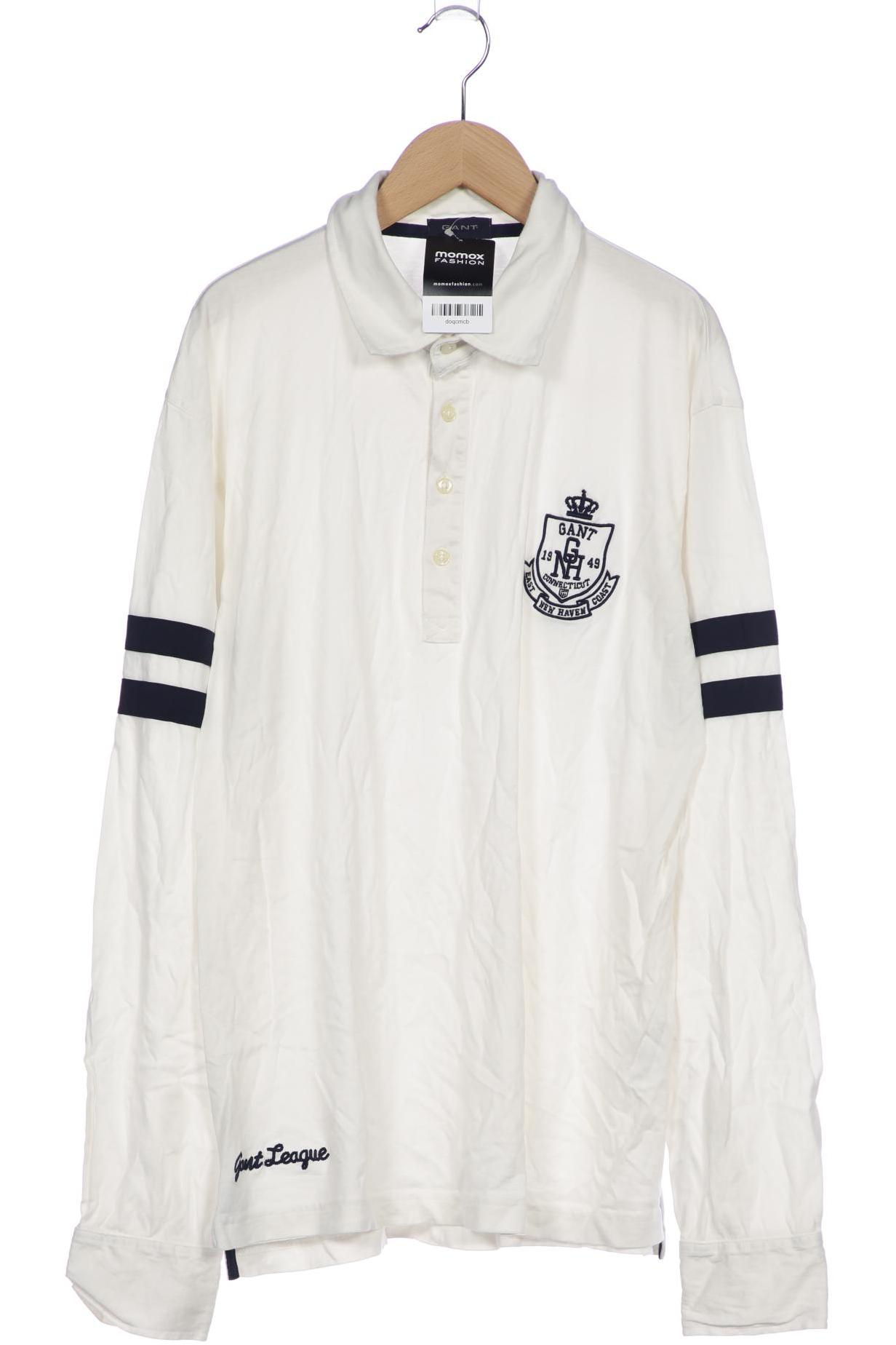 

Gant Herren Langarmshirt, weiß, Gr. 54