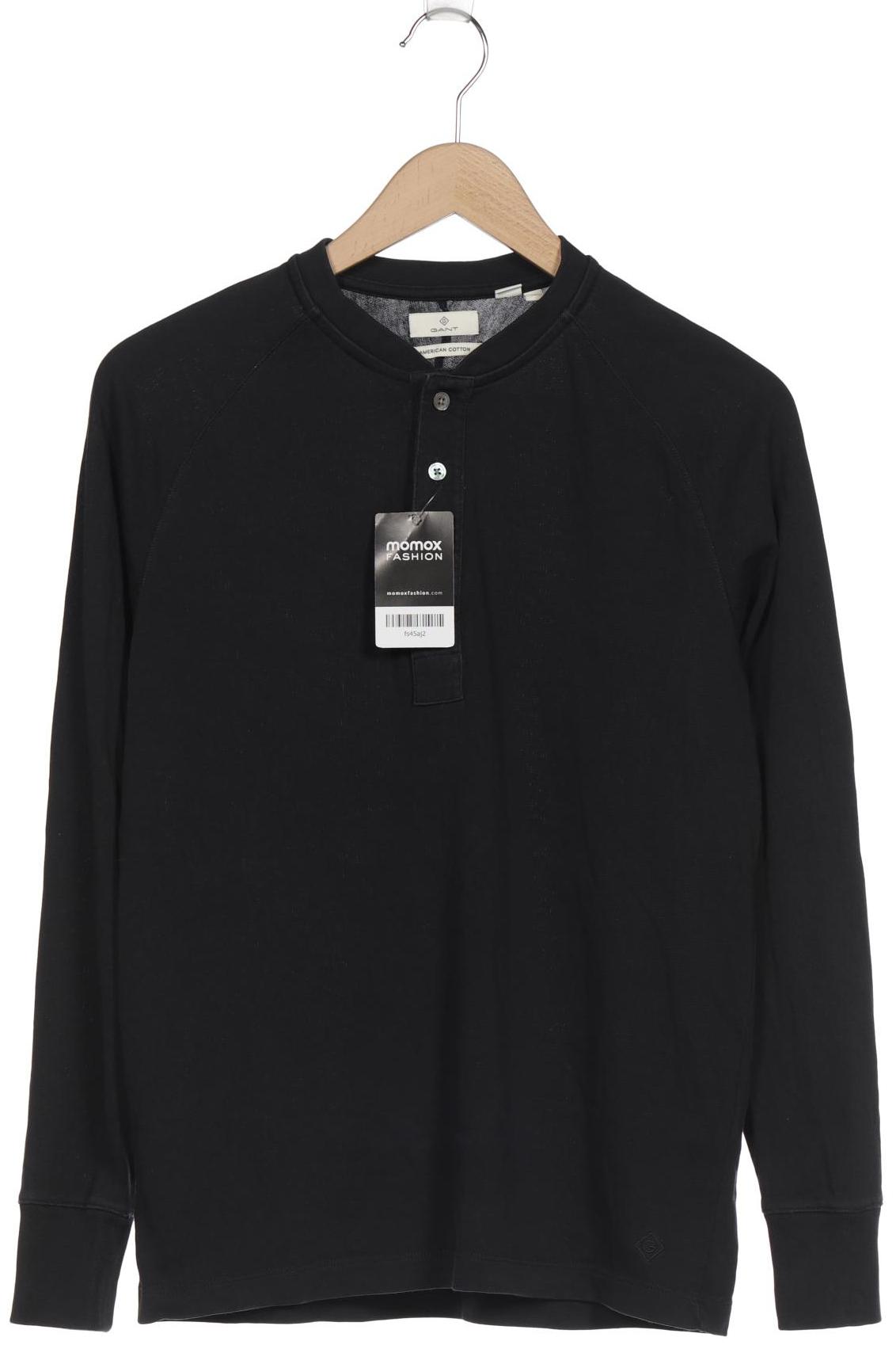 

GANT Herren Langarmshirt, schwarz