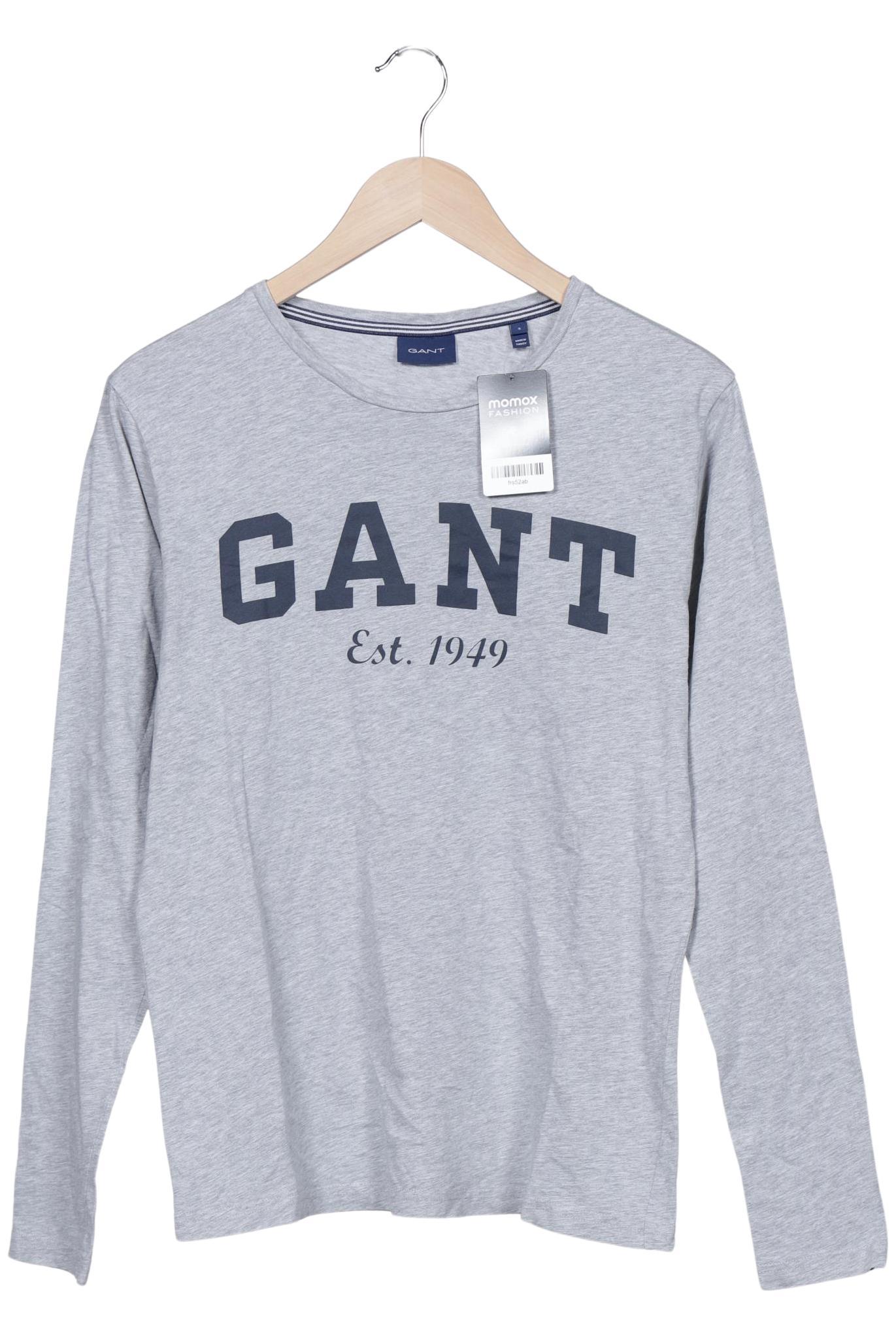 

Gant Herren Langarmshirt, grau, Gr. 46