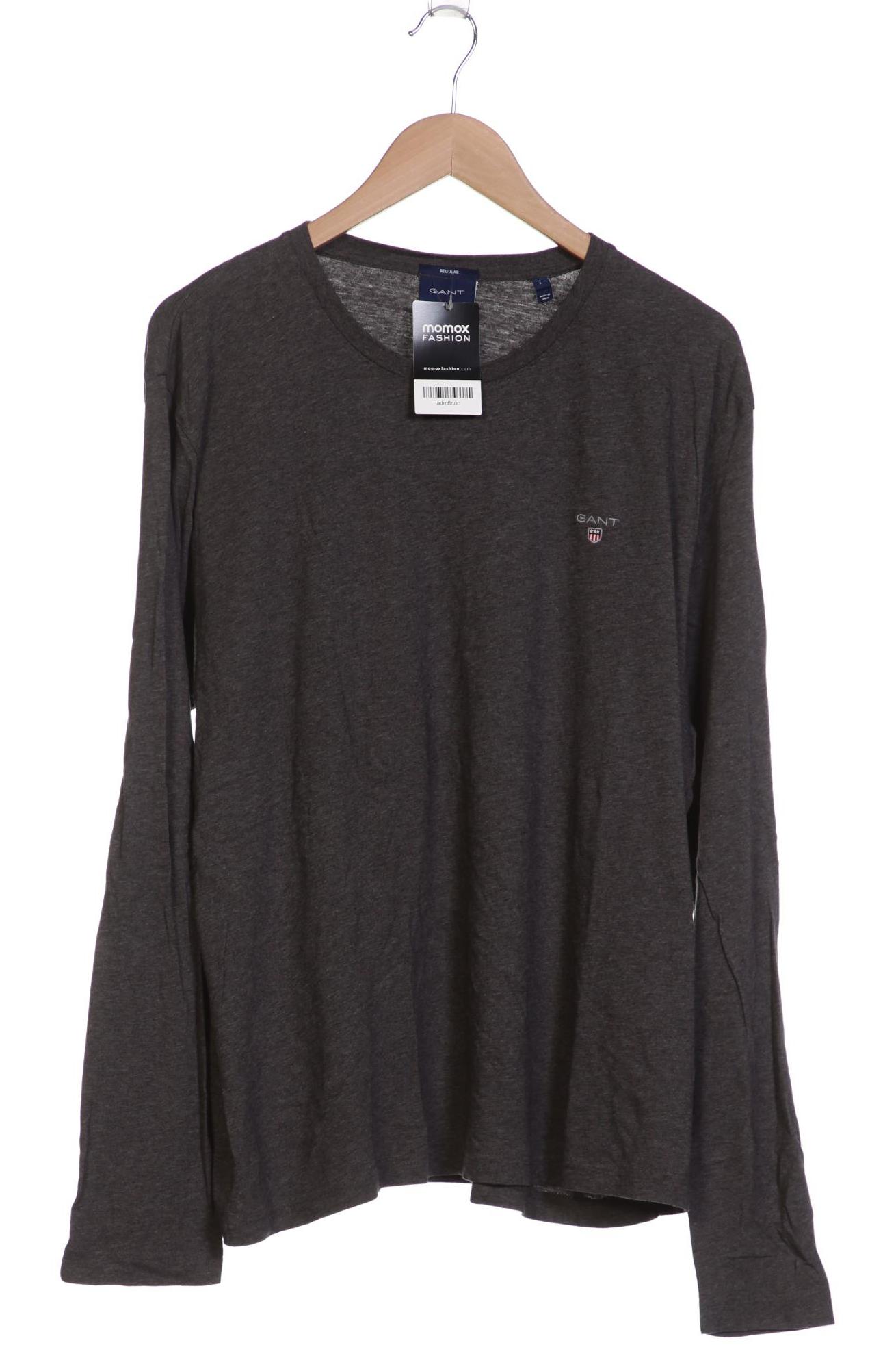 

Gant Herren Langarmshirt, grau, Gr. 52