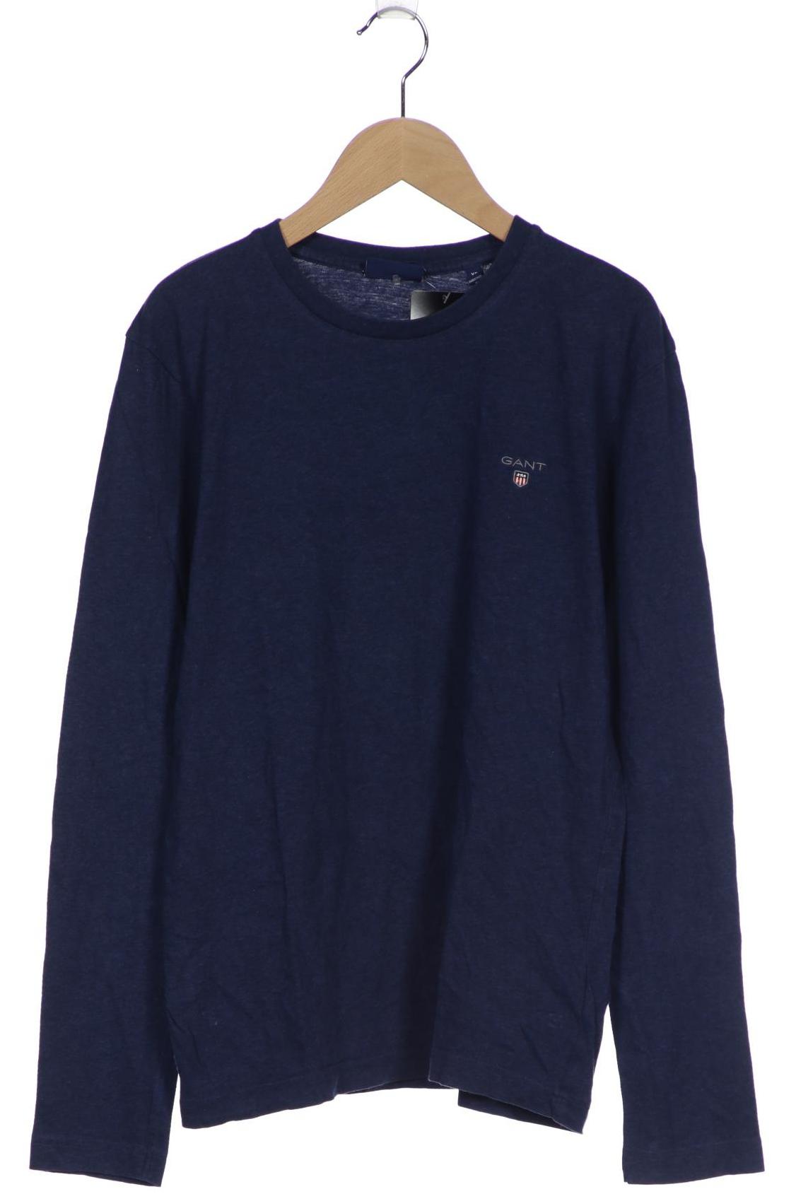 

Gant Herren Langarmshirt, marineblau, Gr. 44